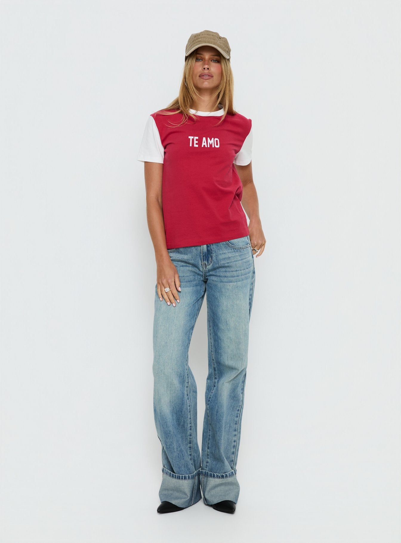 Te Amo Tee Crimson - Image 3