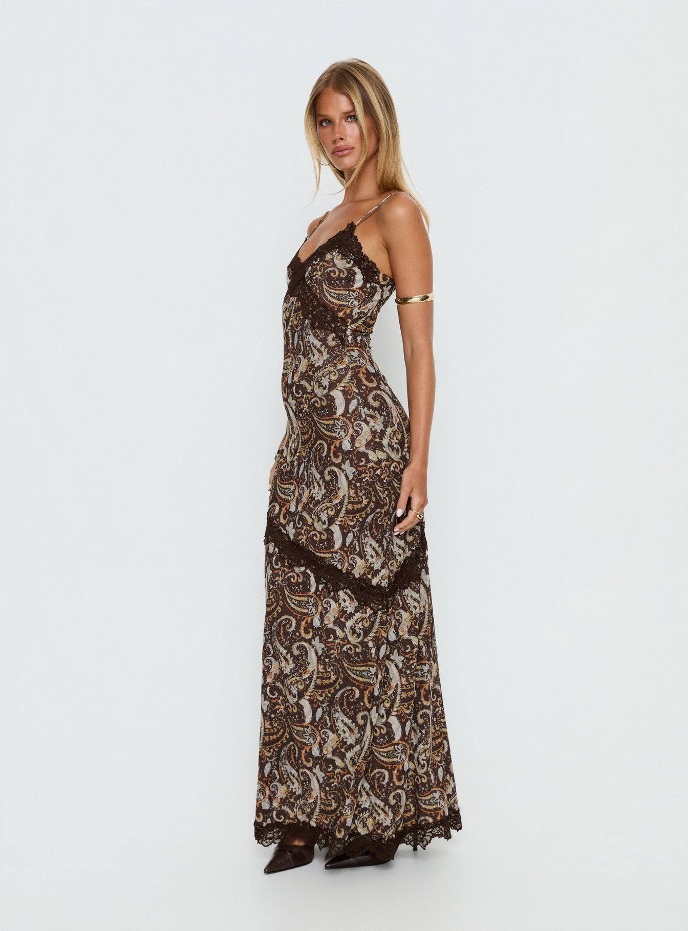 Musico Lace Maxi Dress Paisley - Image 3