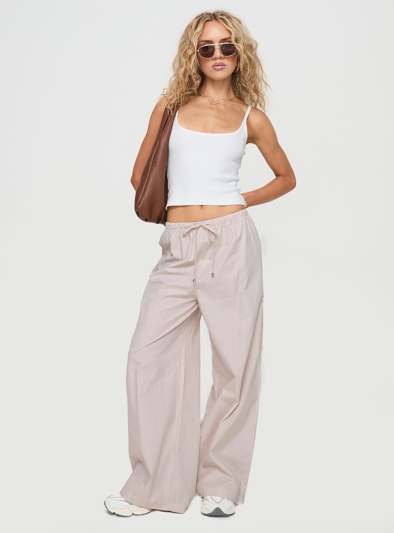 Ogilvie Pants Beige Stripe - Image 3
