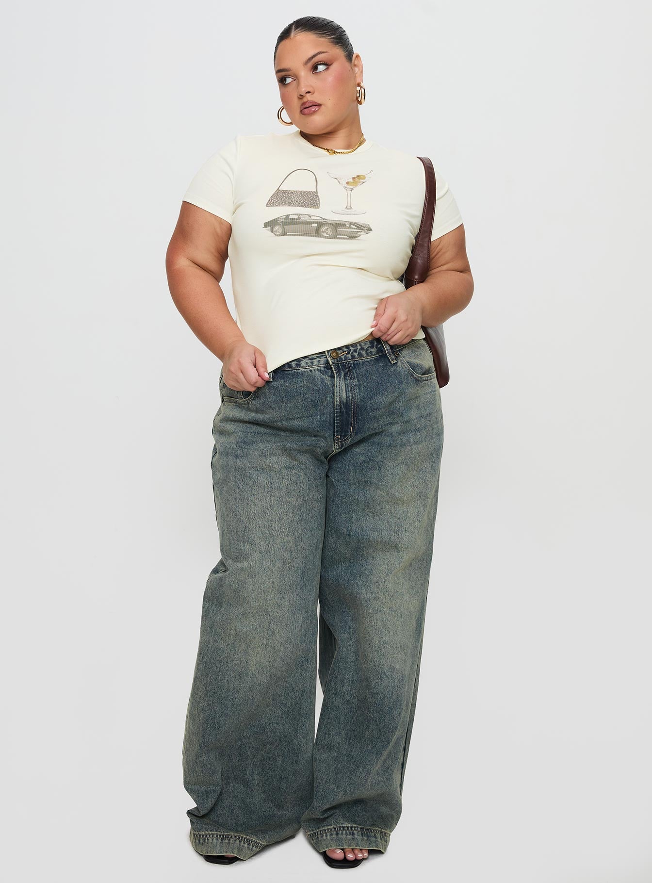 Marseille Manners Graphic Top Cream - Image 12
