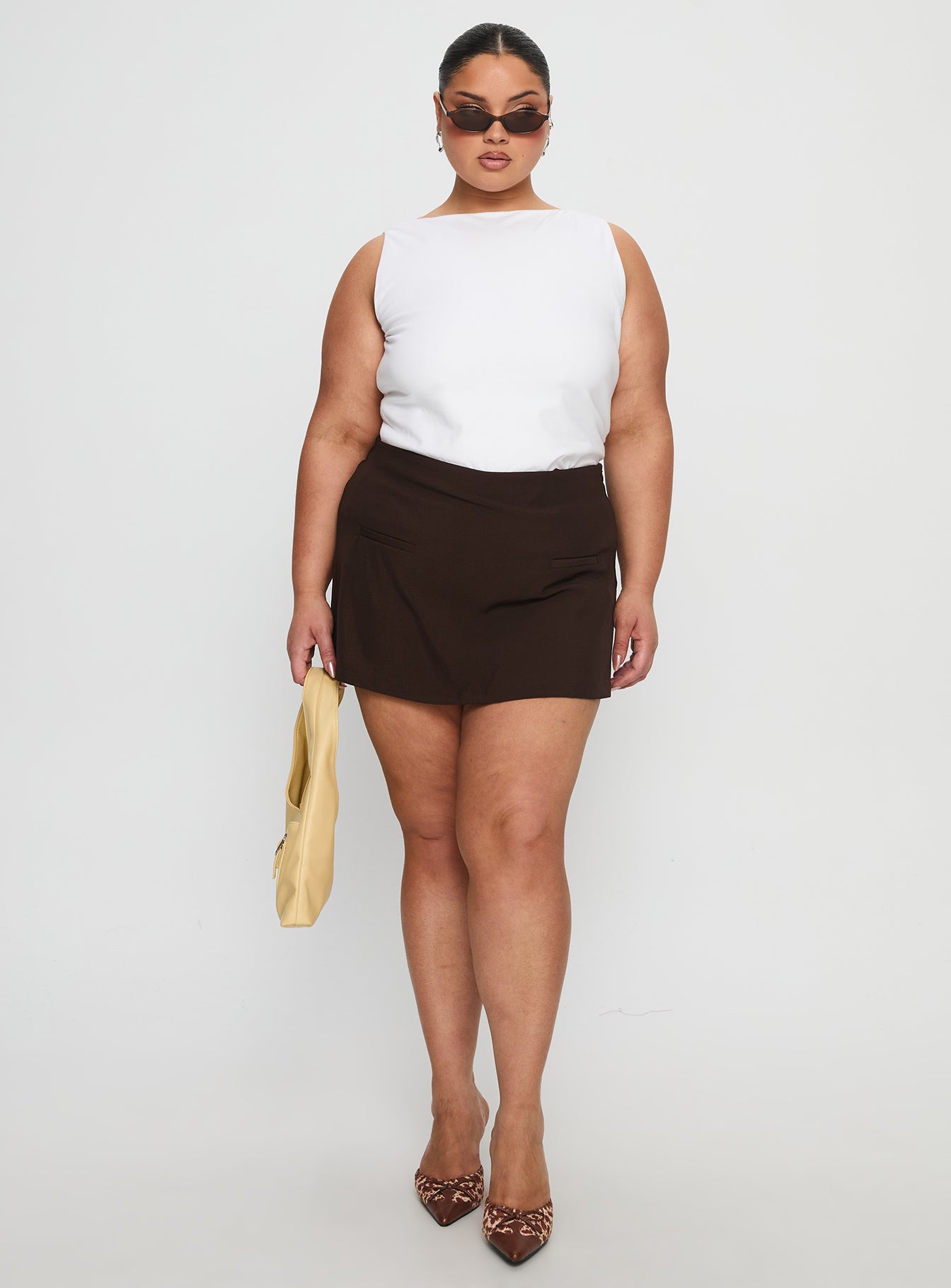 Anette Skort Chocolate Curve - Image 3