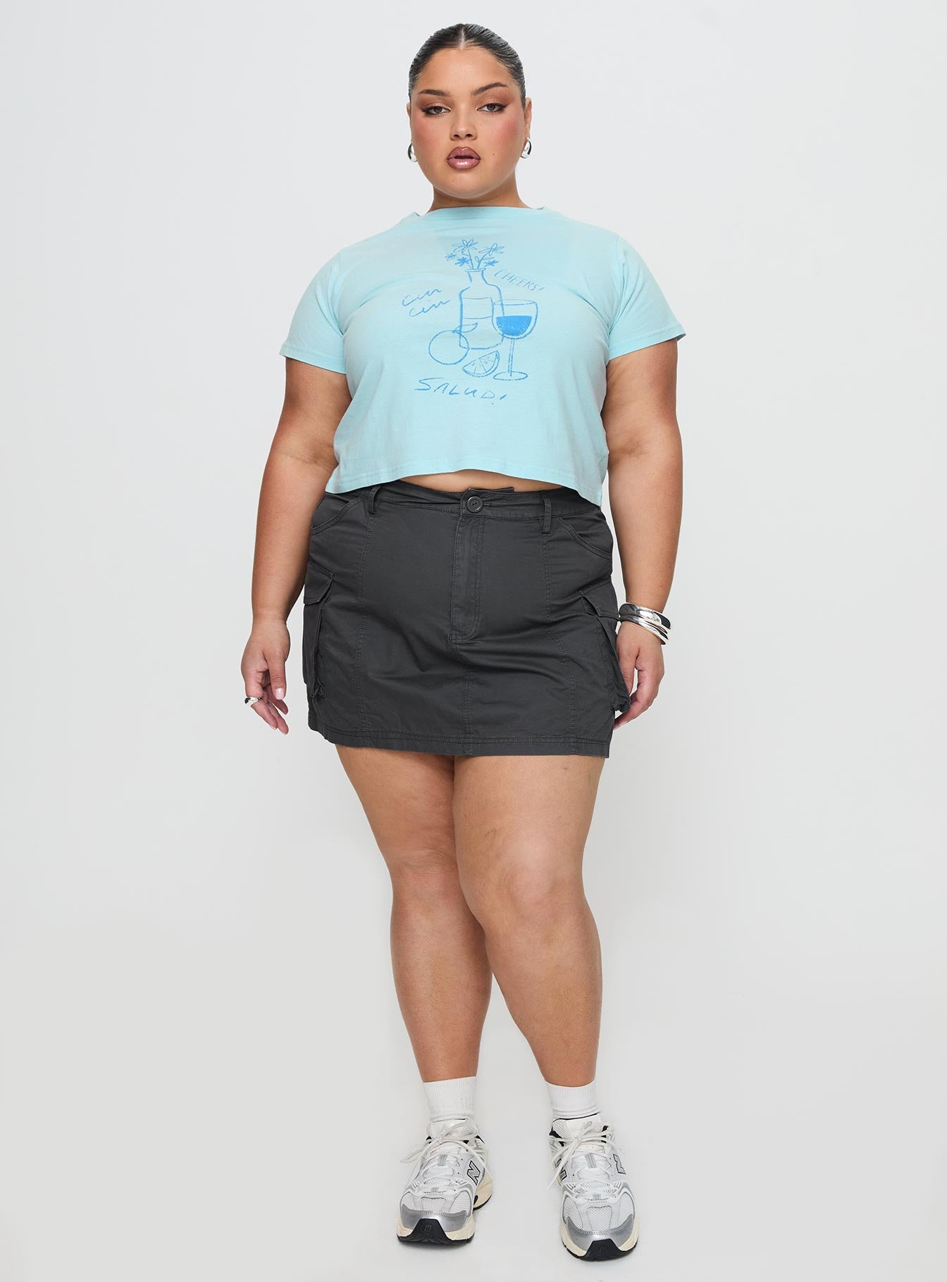 Cheers To You Tee Blue Curve - Image 3