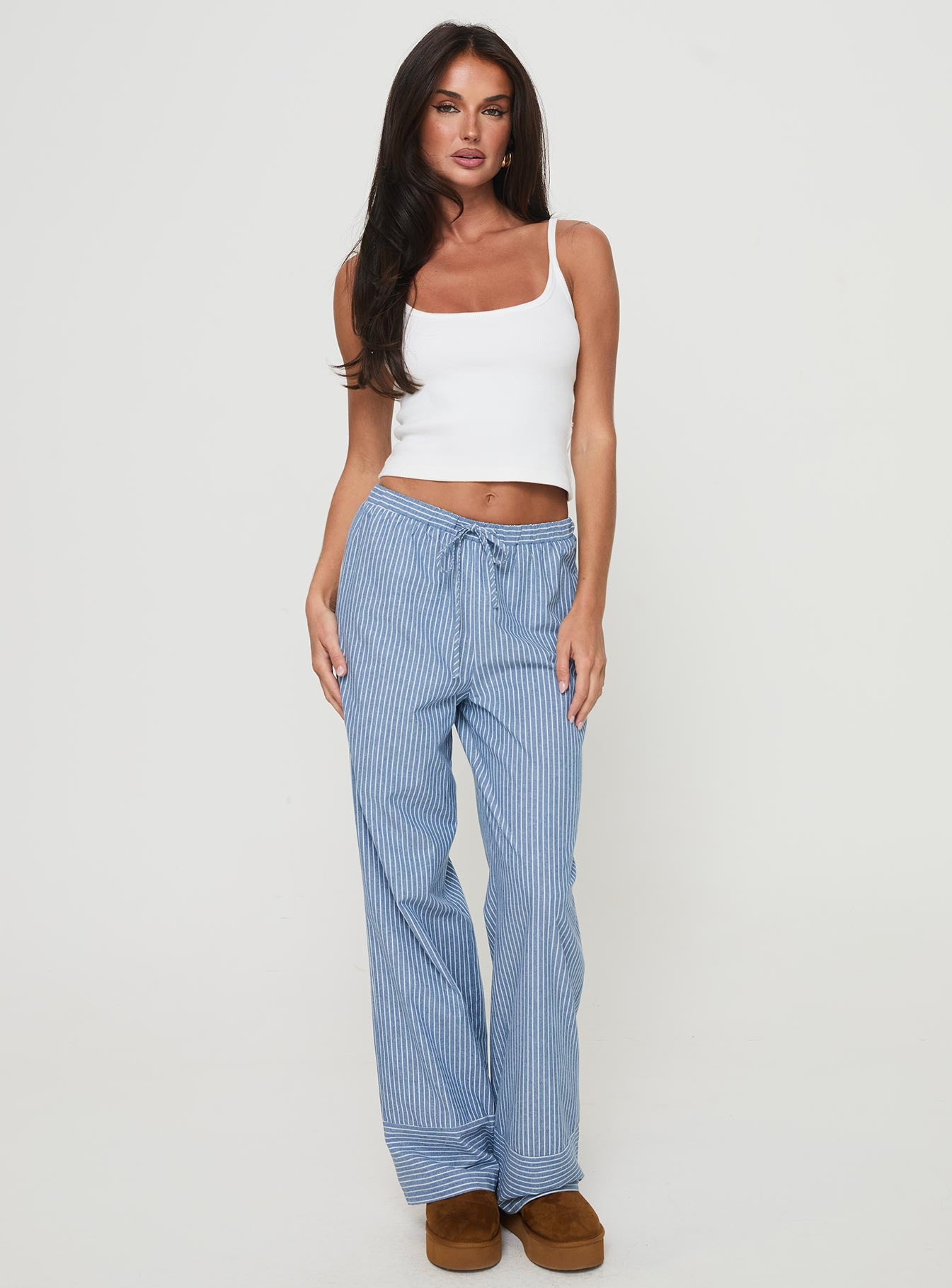Veridian Pants Blue Stripe - Image 3