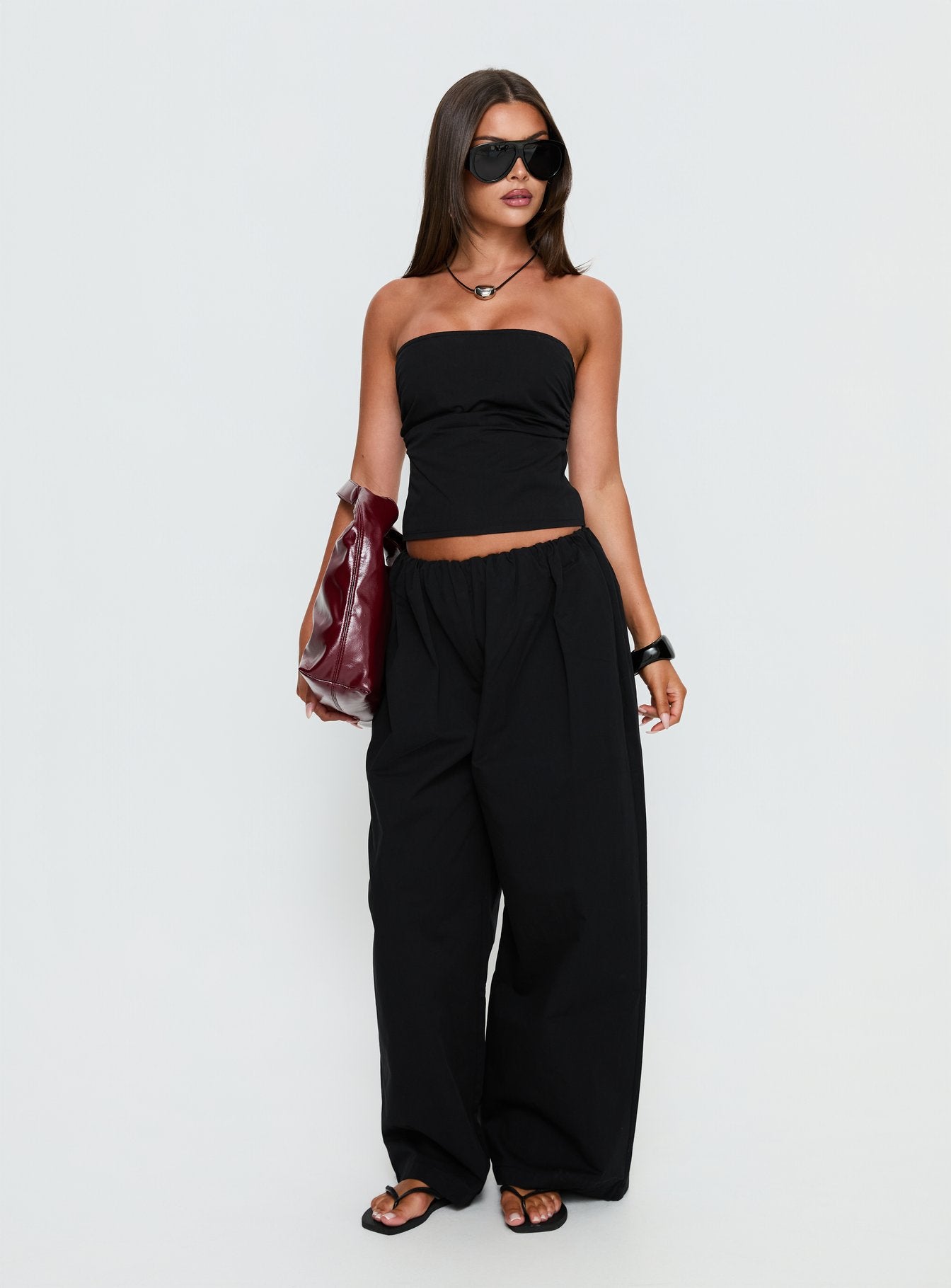 Twilight Strapless Top Noir - Image 3