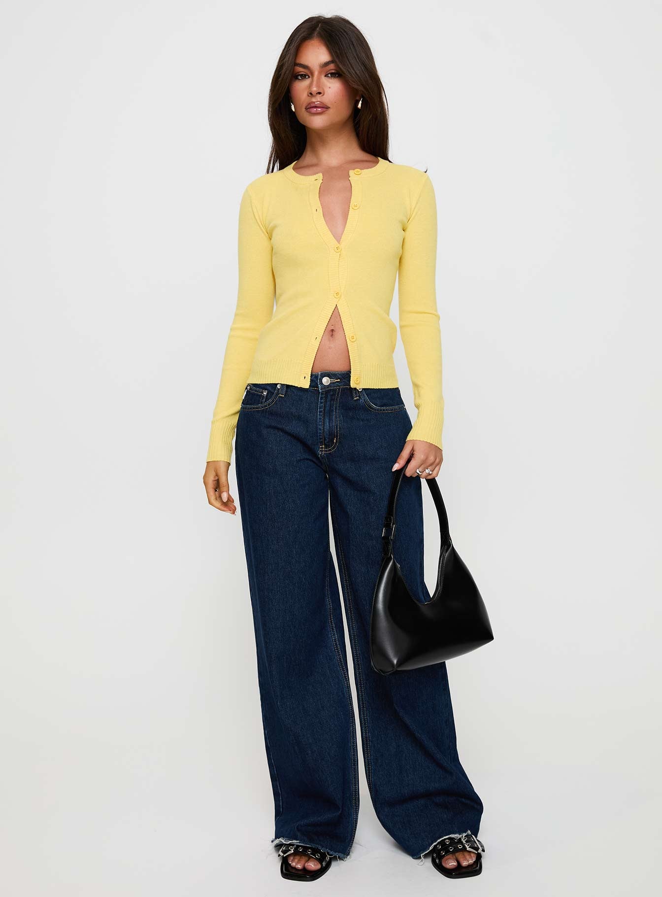 Lauraine Cardigan Lemon - Image 3
