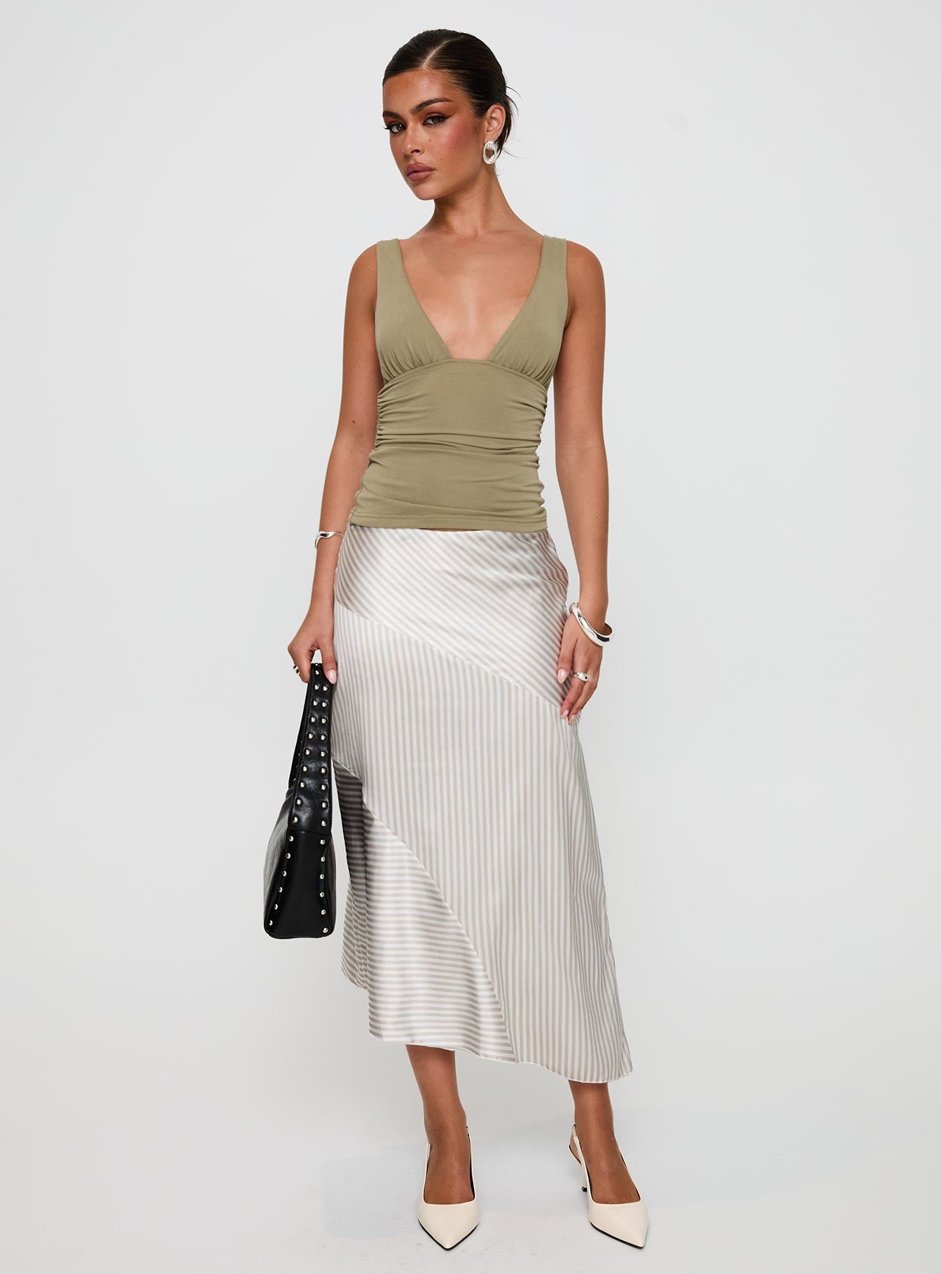 Sublime Ruched Top Green - Image 3