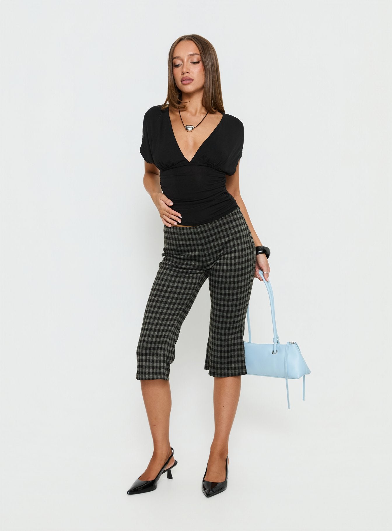 Lights Are Off Capri Pants Multi - Image 3
