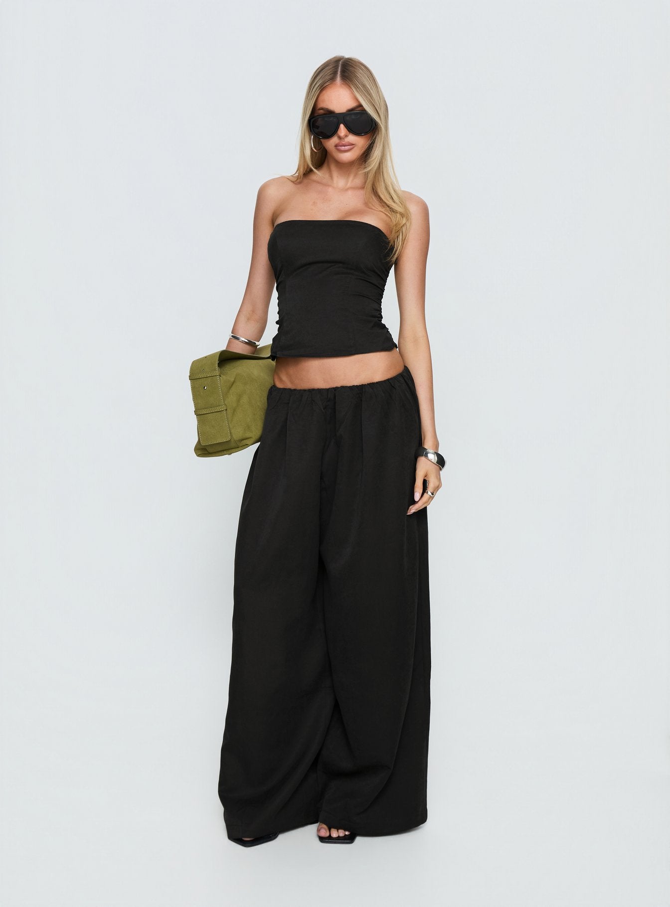 Odara Strapless Top Black - Image 3