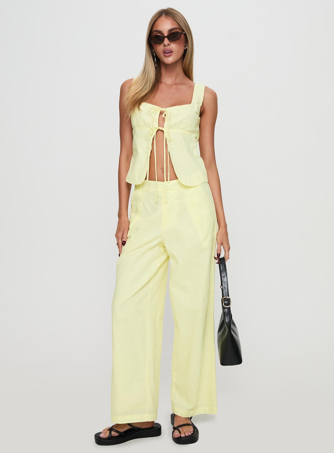 Such A Charmer Tie Up Set Yellow - Image 3