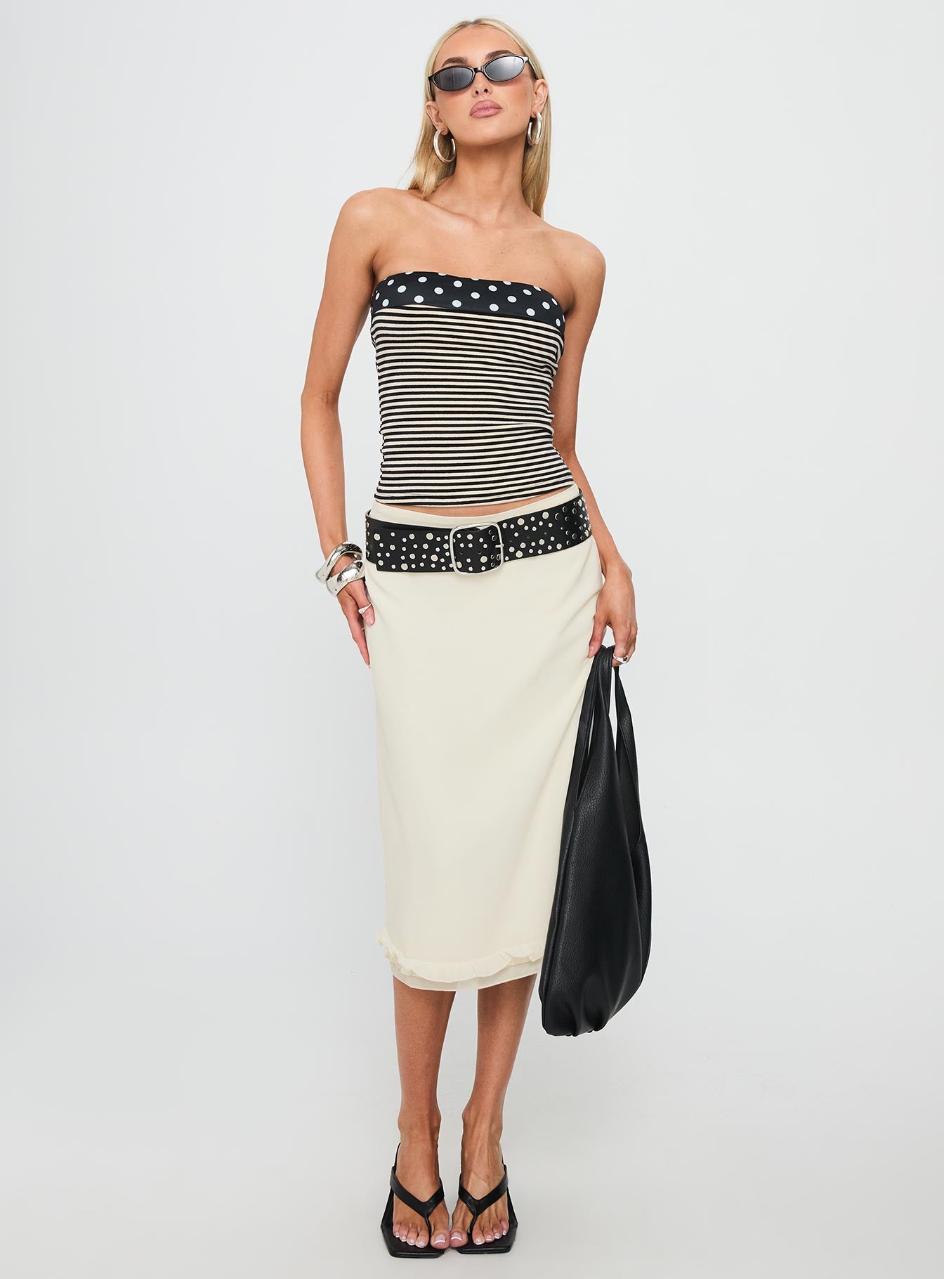 Virenna Strapless Top Multi - Image 3