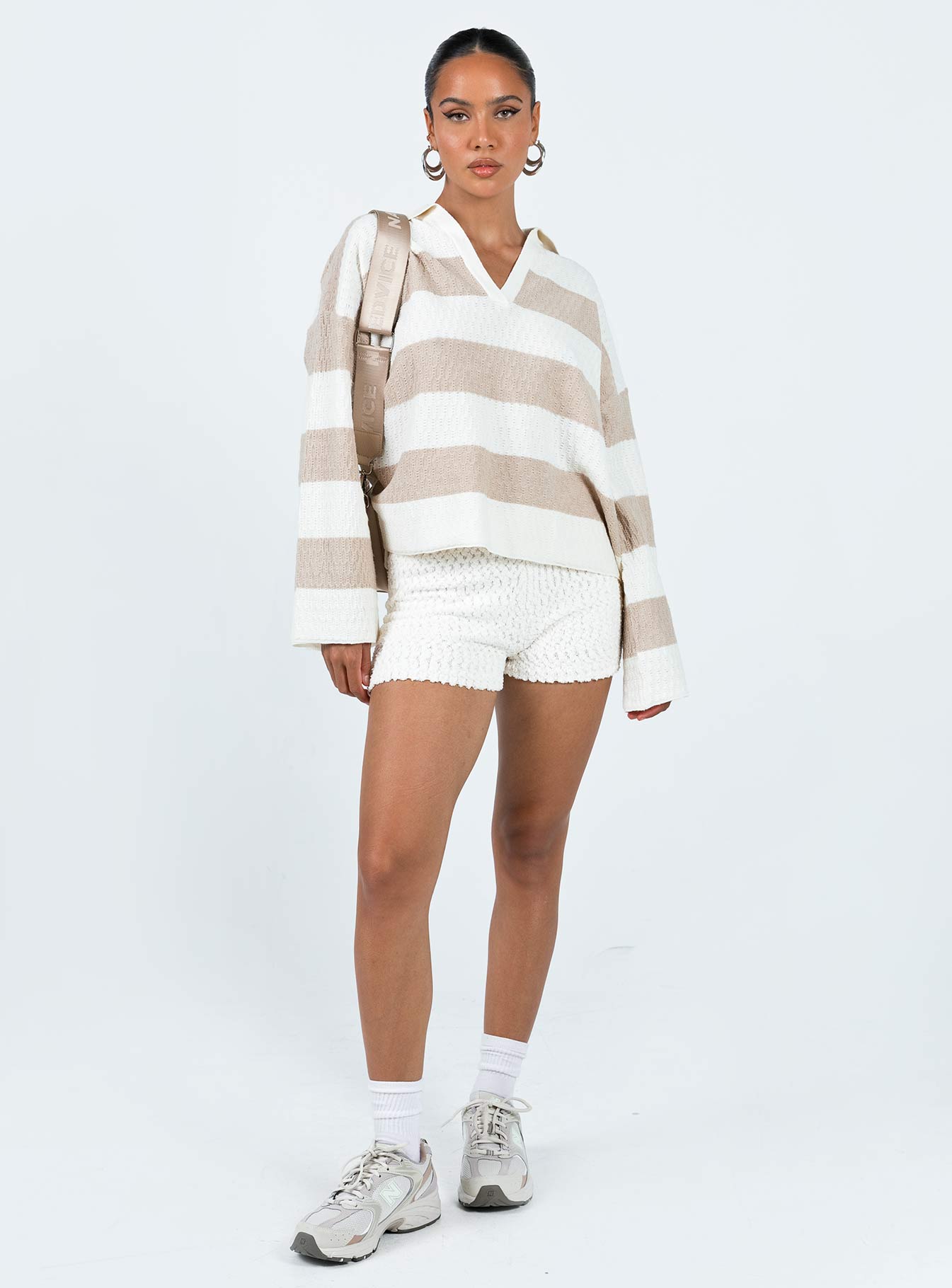 Rick Sweater White/Beige - Image 3