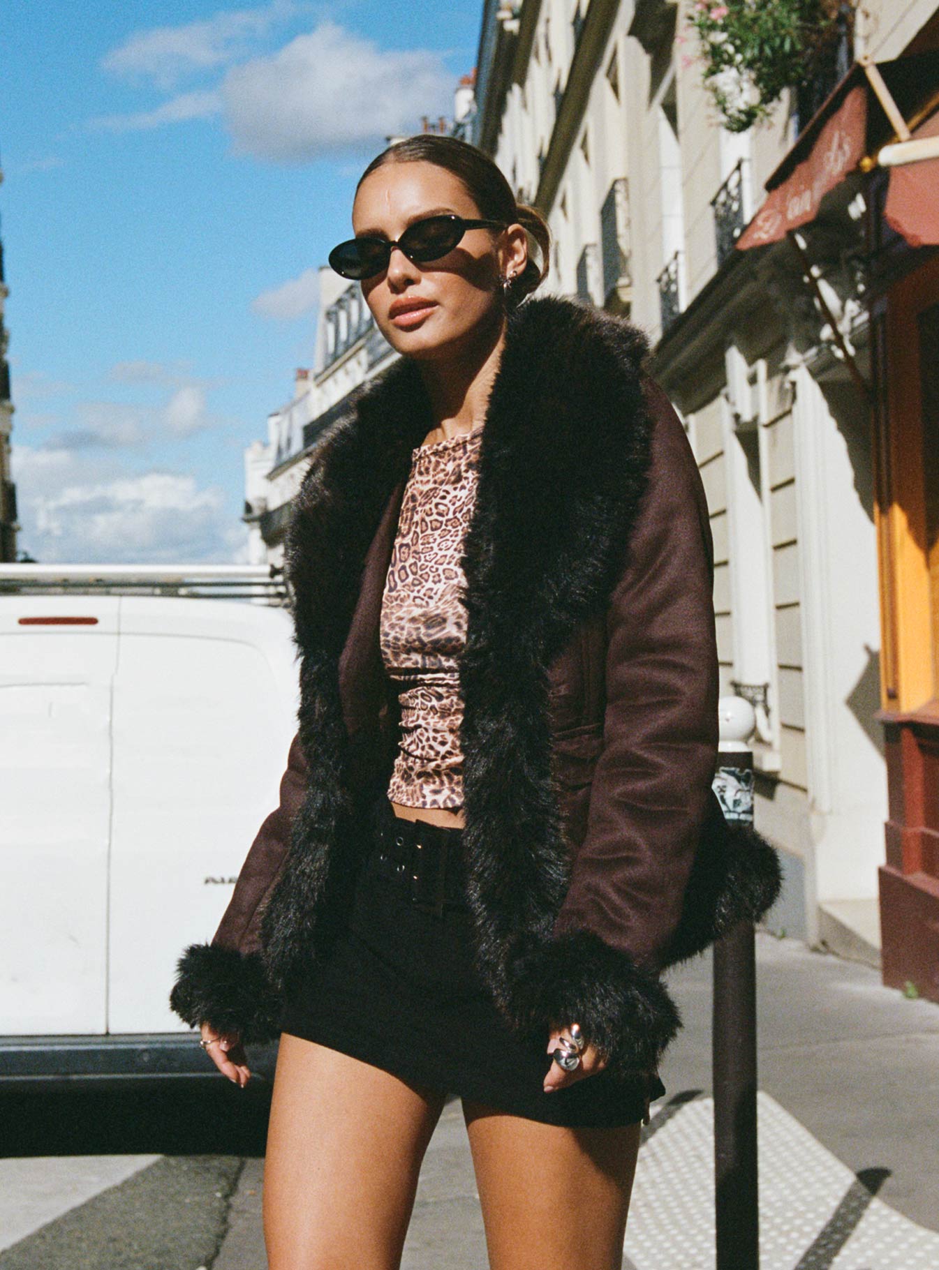 Graciel Penny Lane Jacket Chocolate - Image 11