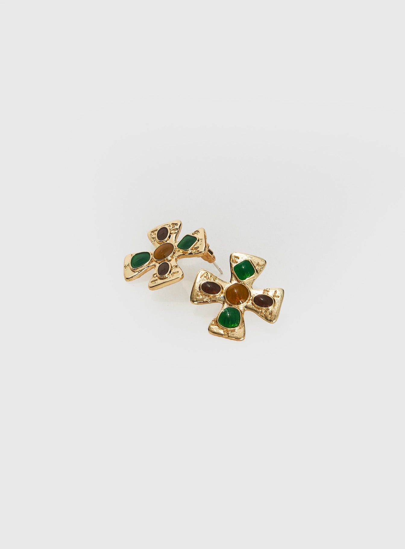 Covie Earrings Gold - Image 3