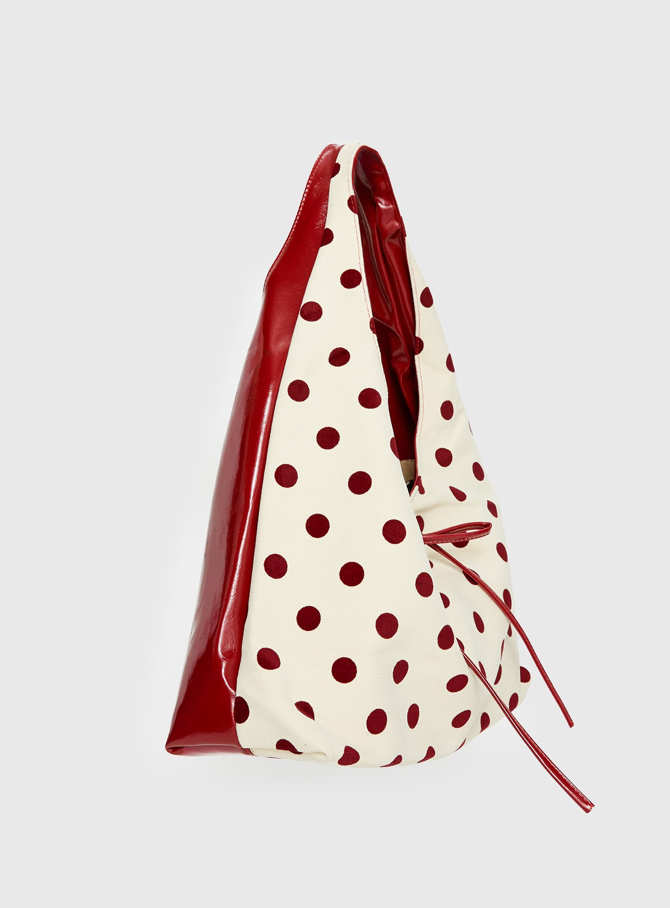 Rosamaria Shoulder Bag Cream Polka Dot - Image 3