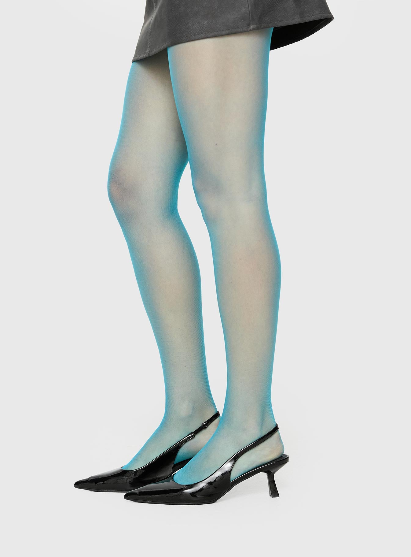 Elowenn Sheer Tights Blue - Image 3