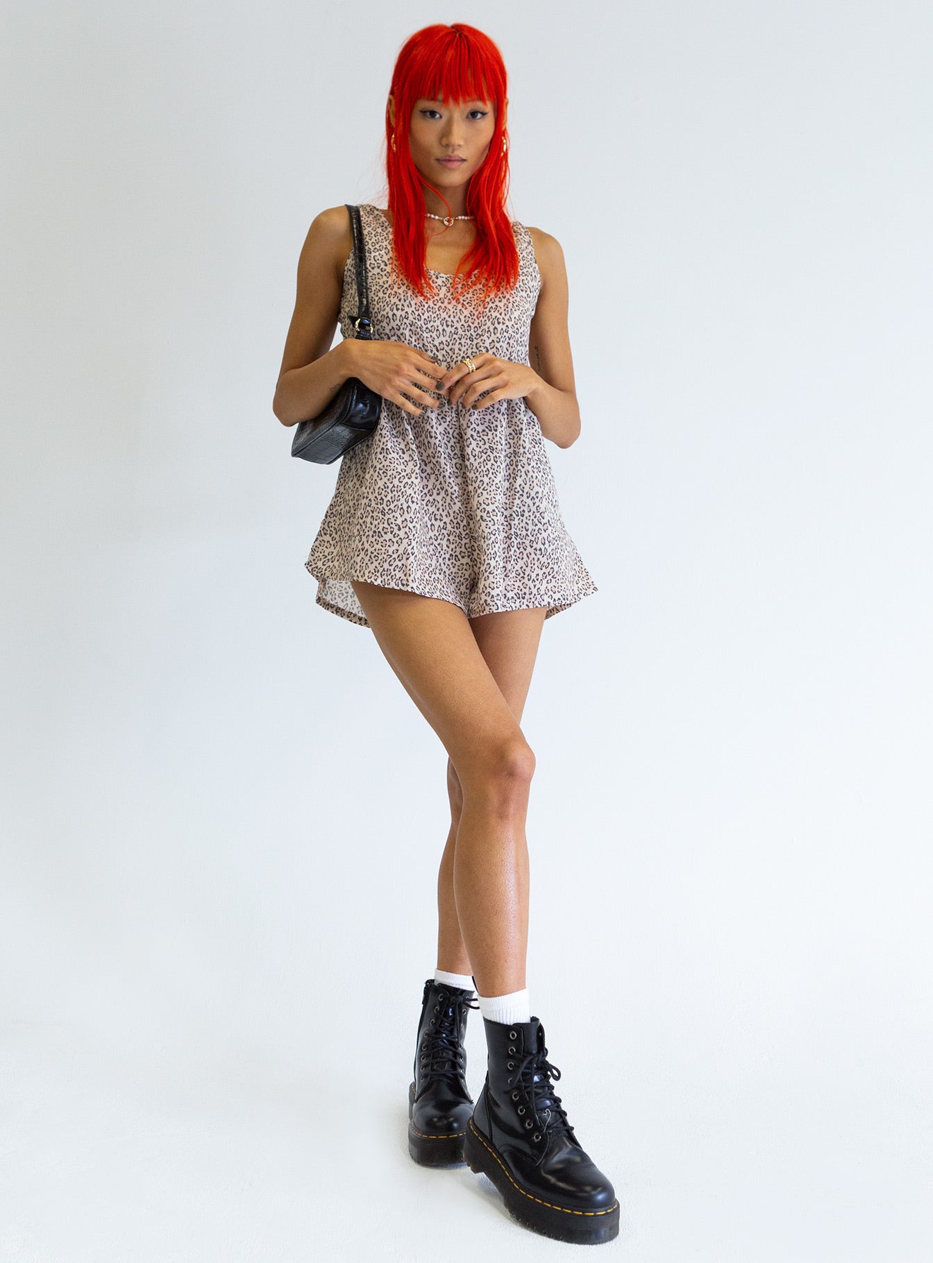 Tay Leopard Romper Leopard - Image 2