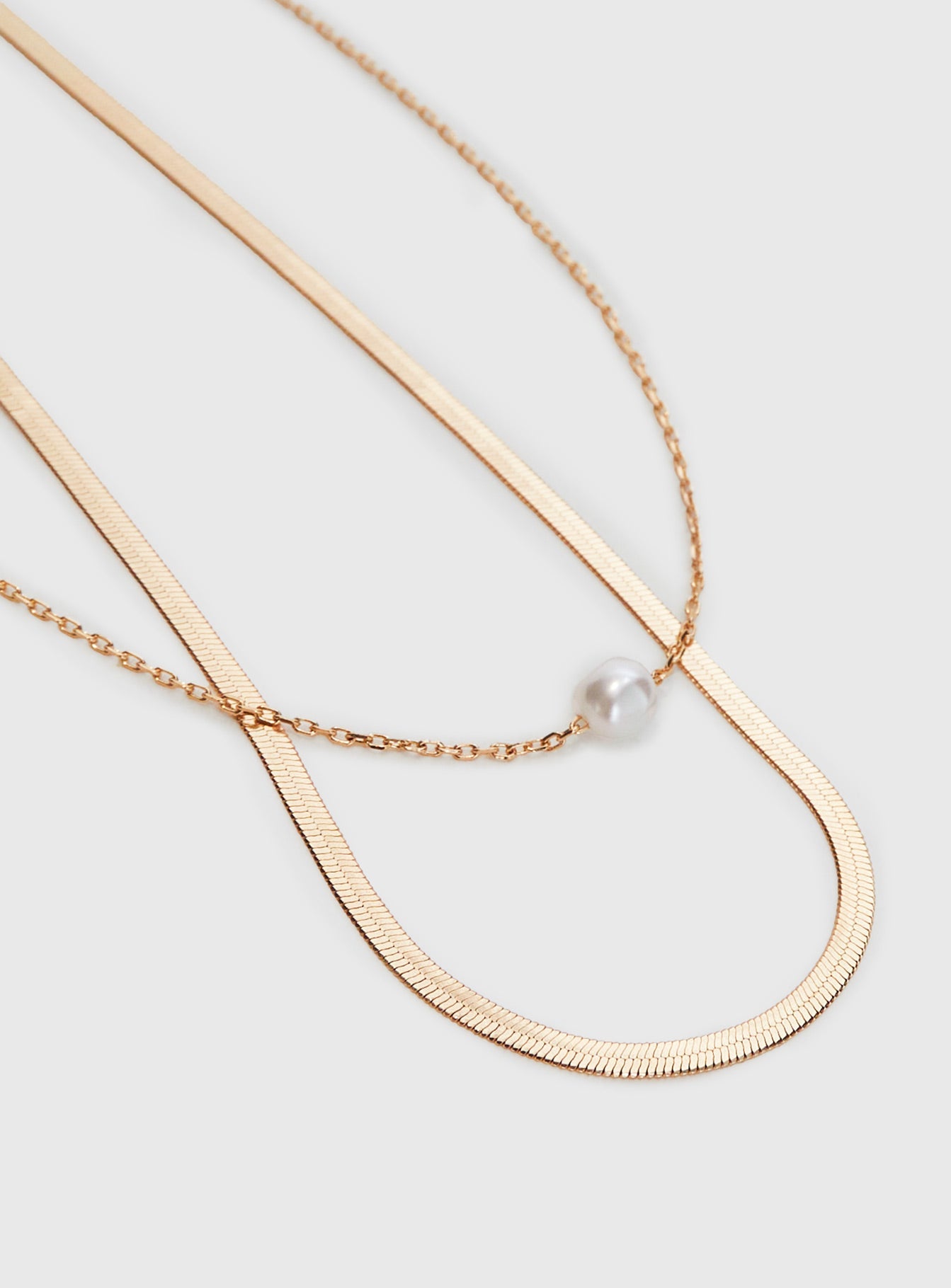 Capriana Necklace Gold - Image 3