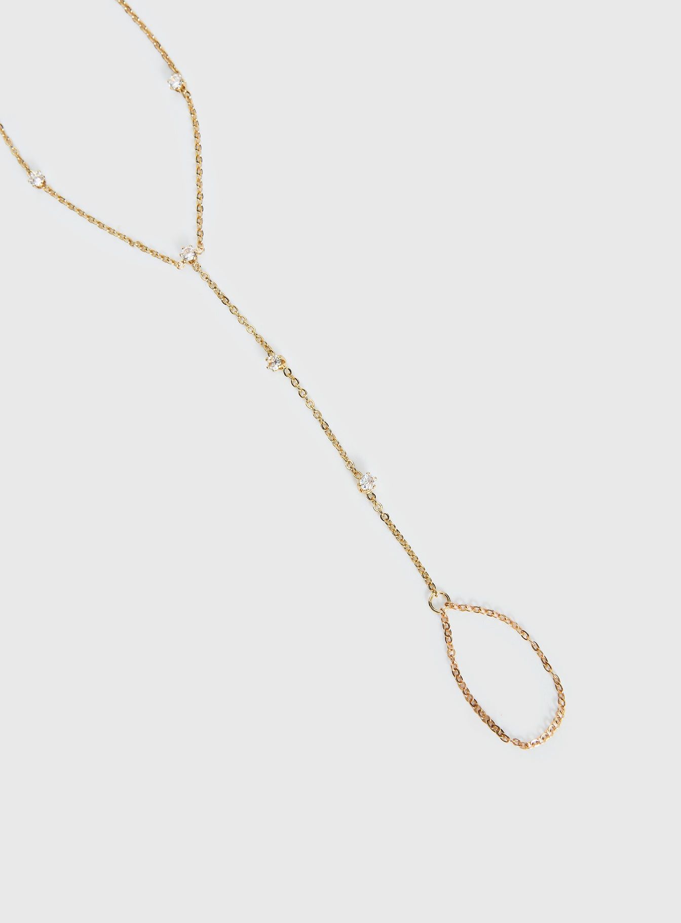Raynna Hand Chain Gold - Image 3