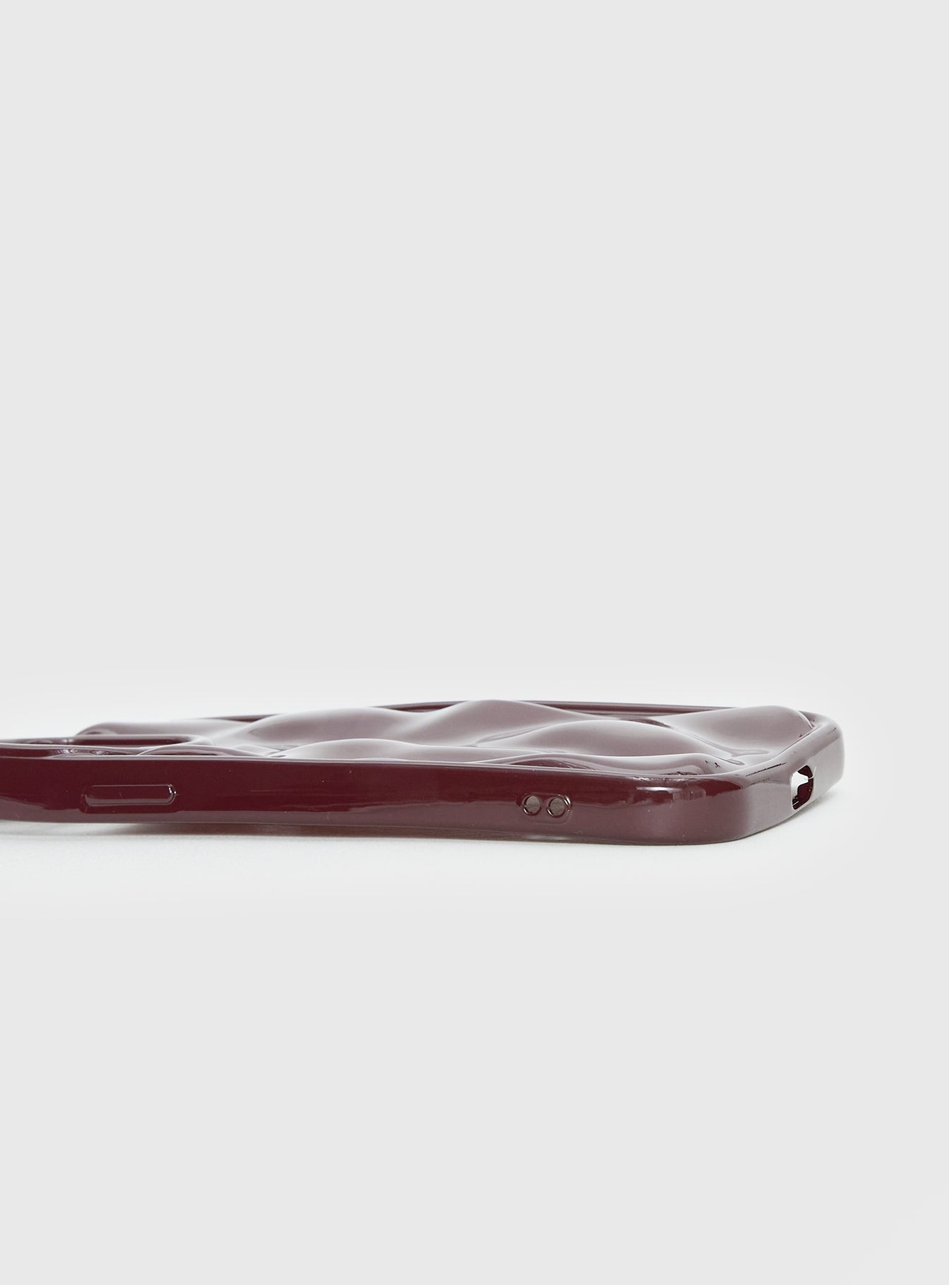 Clued In iPhone Case Burgundy - Image 2