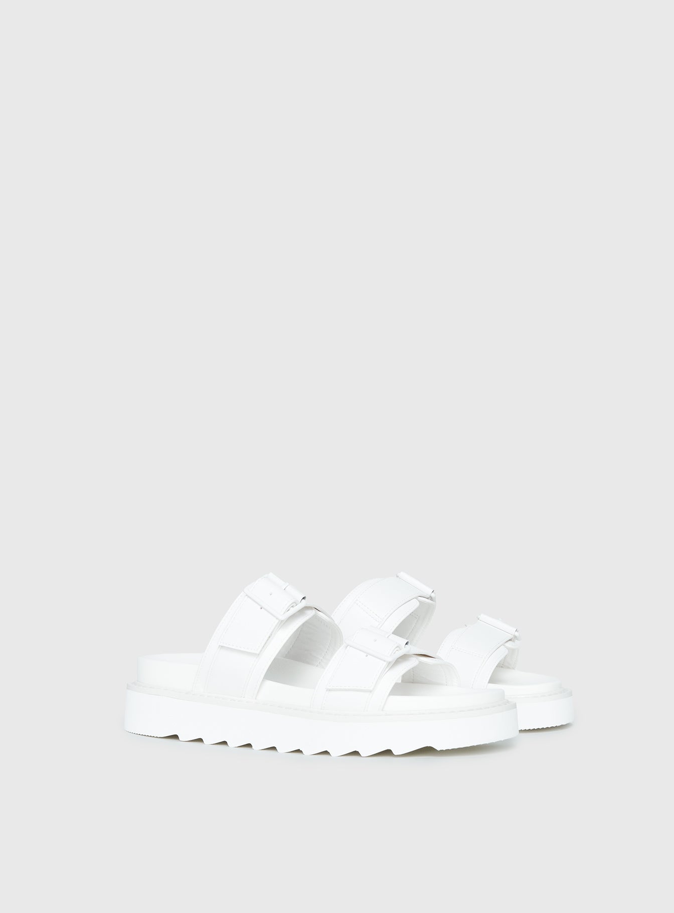 Ma Belle Sandals All White - Image 3