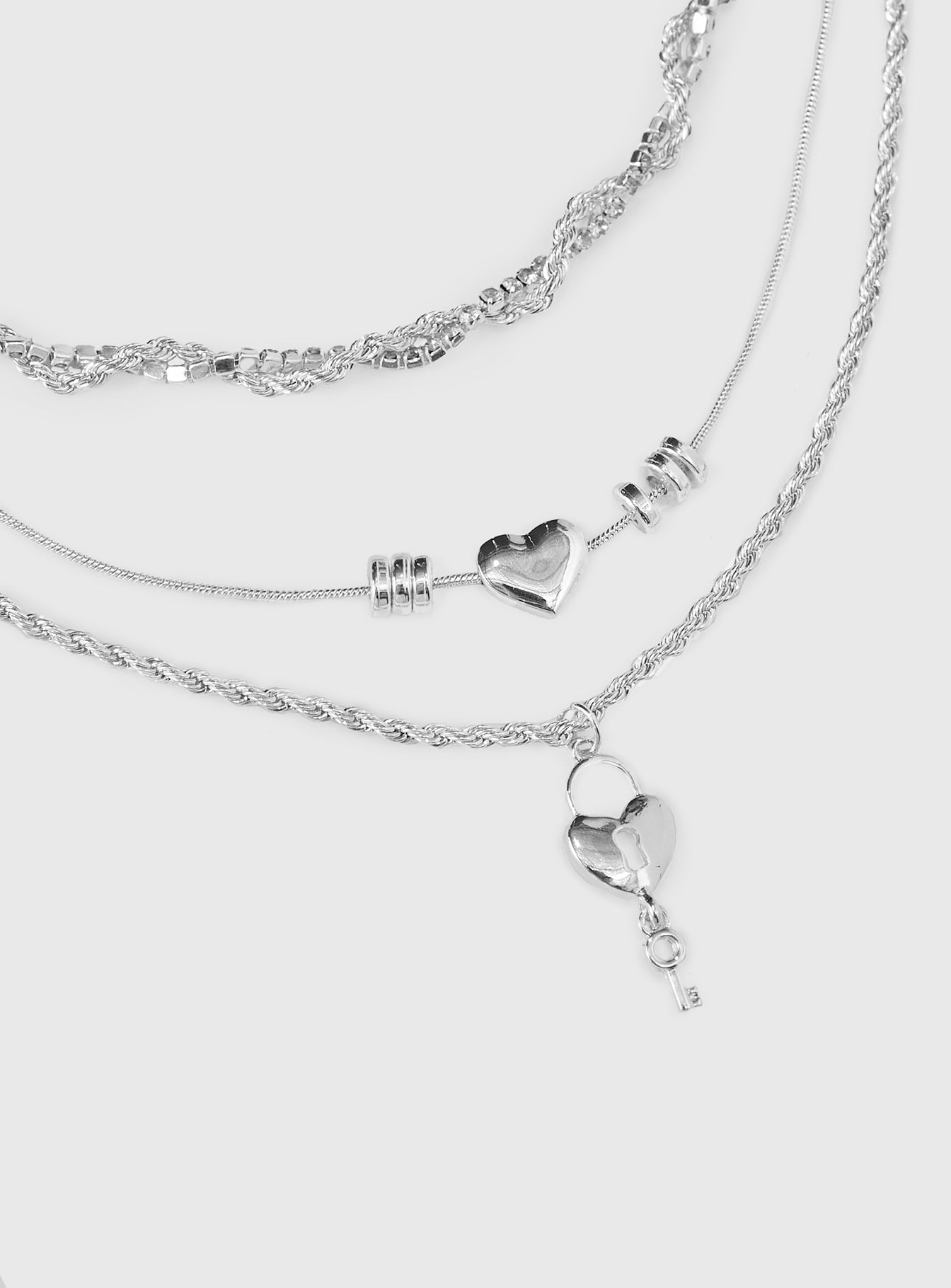 In The Moonlight Necklace Silver - Image 3