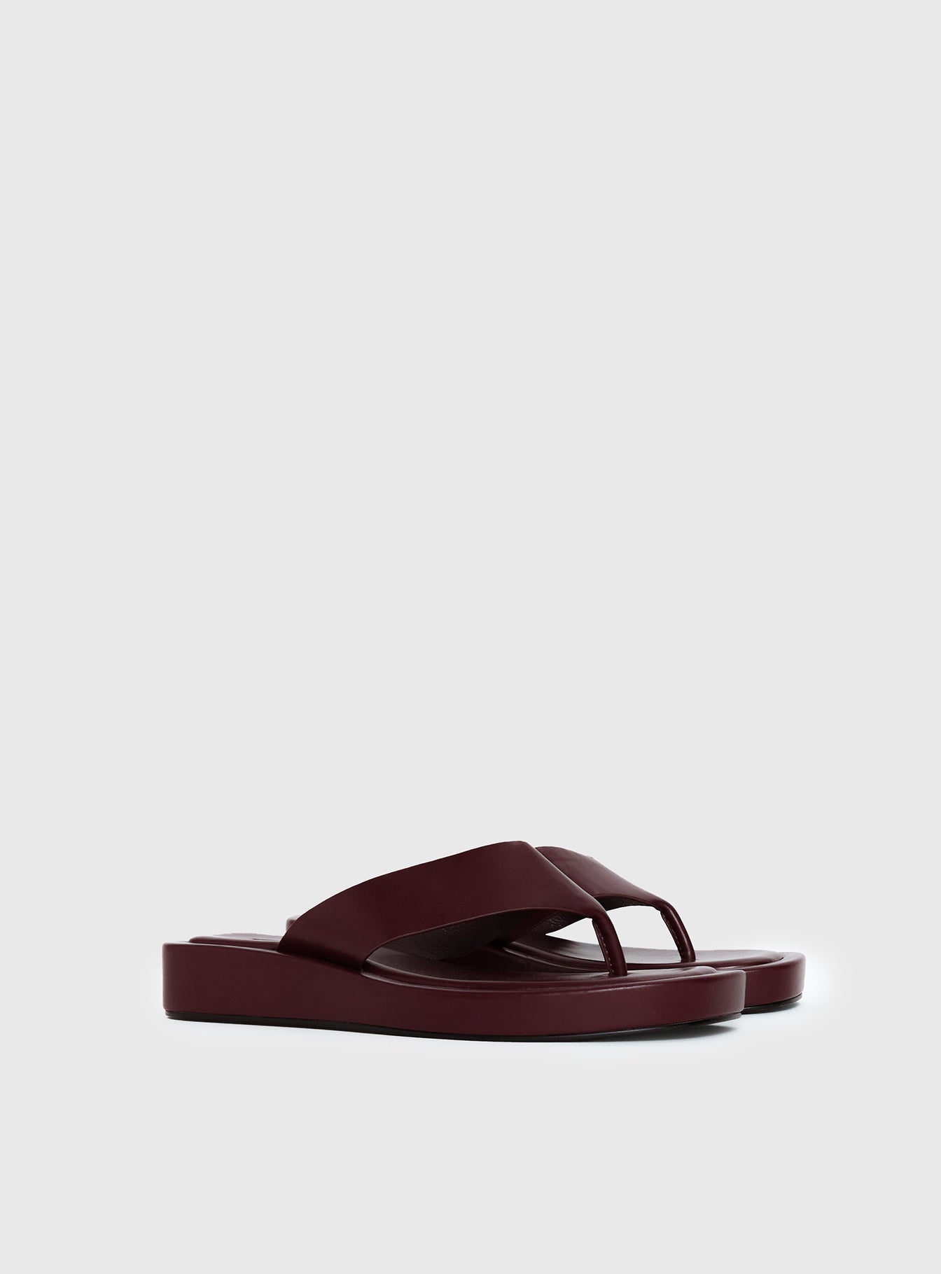 Tampa Sandals Burgundy - Image 2