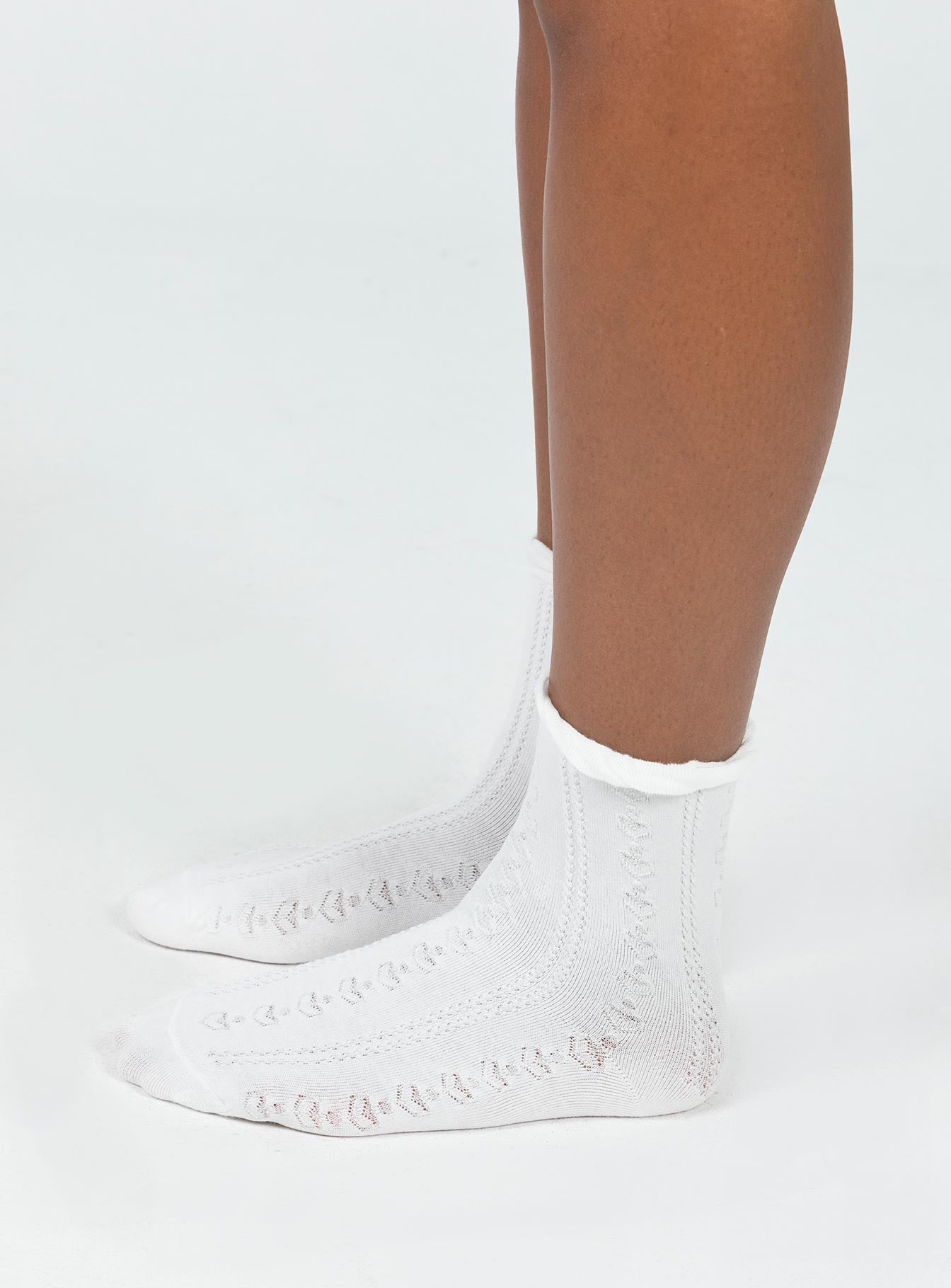 Rutherford Socks White - Image 3