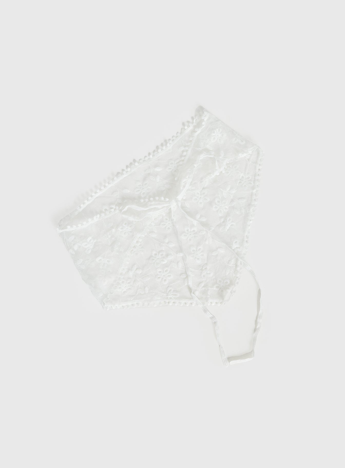 Ex Factor Sheer Head Scarf White - Image 3