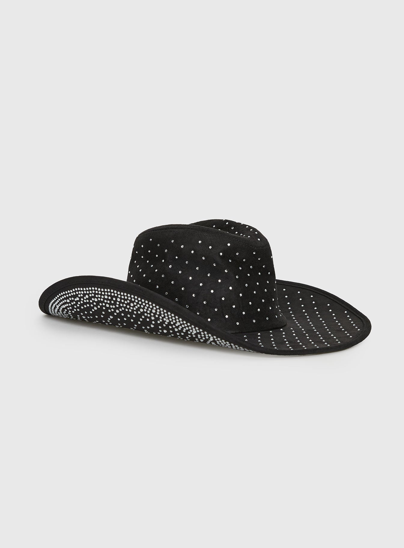 Tennessee Diamante Cowboy Hat Black - Image 2