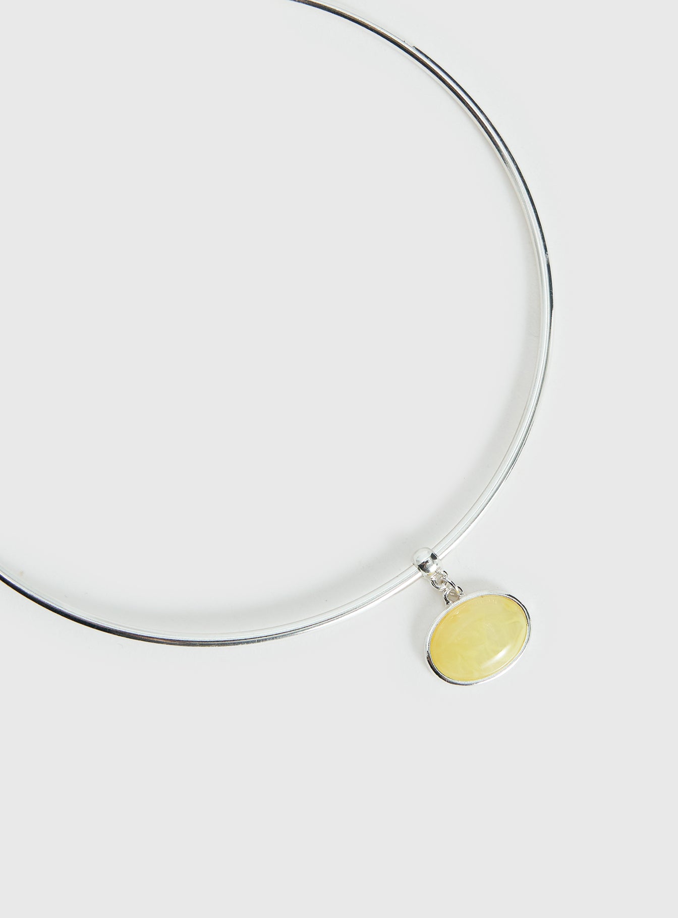 Vanita Necklace Silver / Yellow - Image 3
