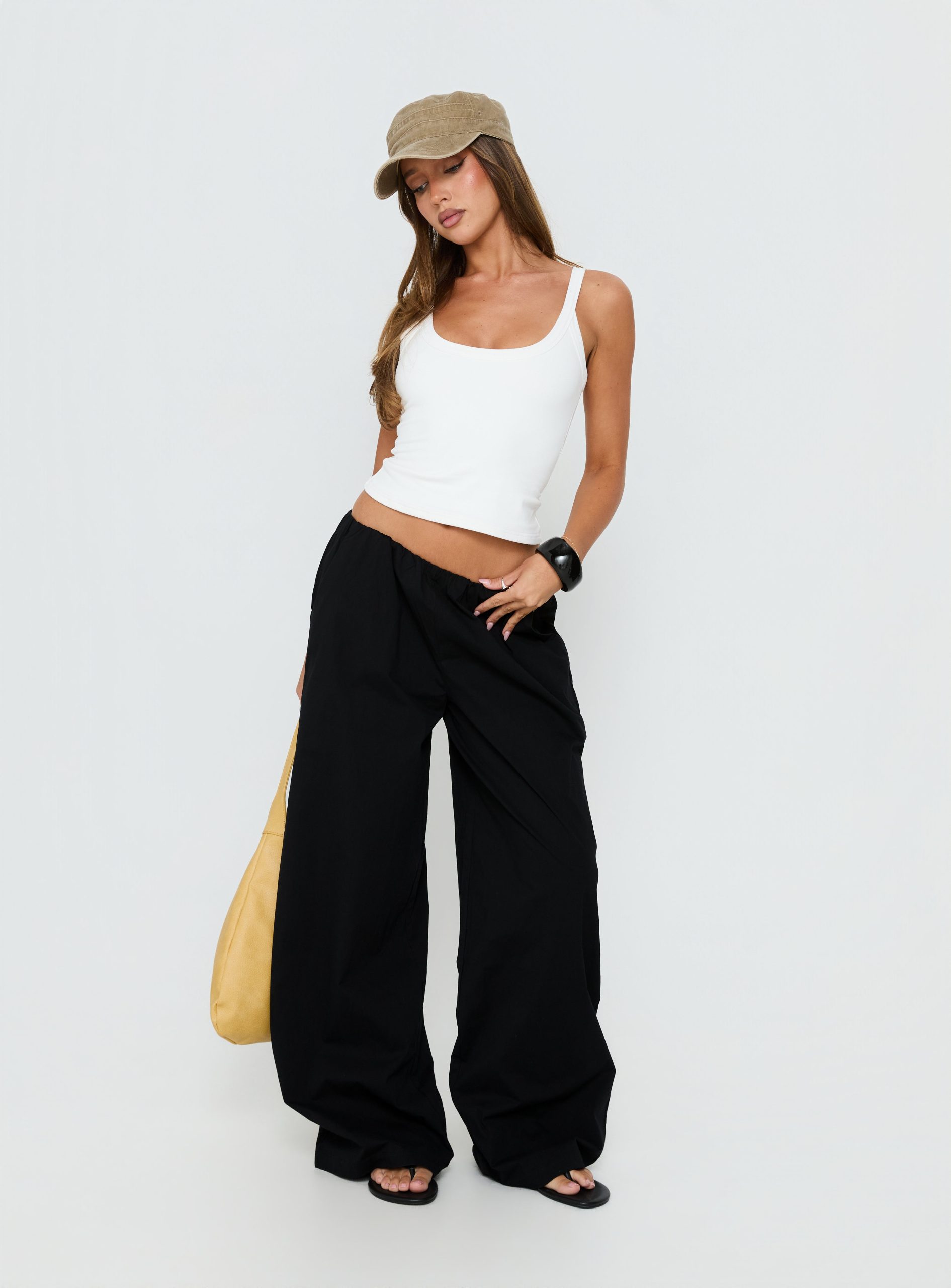 Lunea Concealed Waistband Pants Black - Image 9