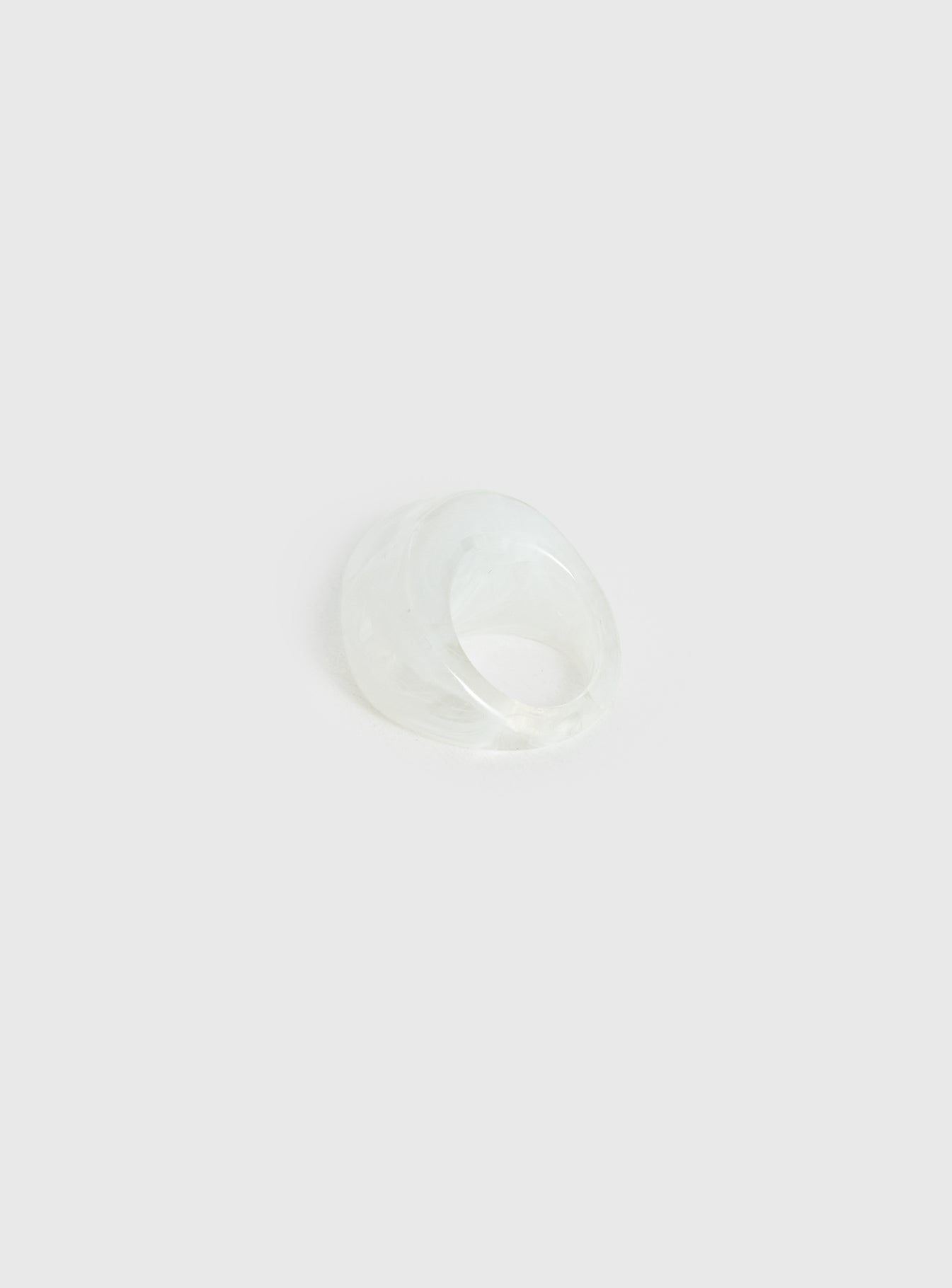 Britley Resin Ring Clear - Image 3
