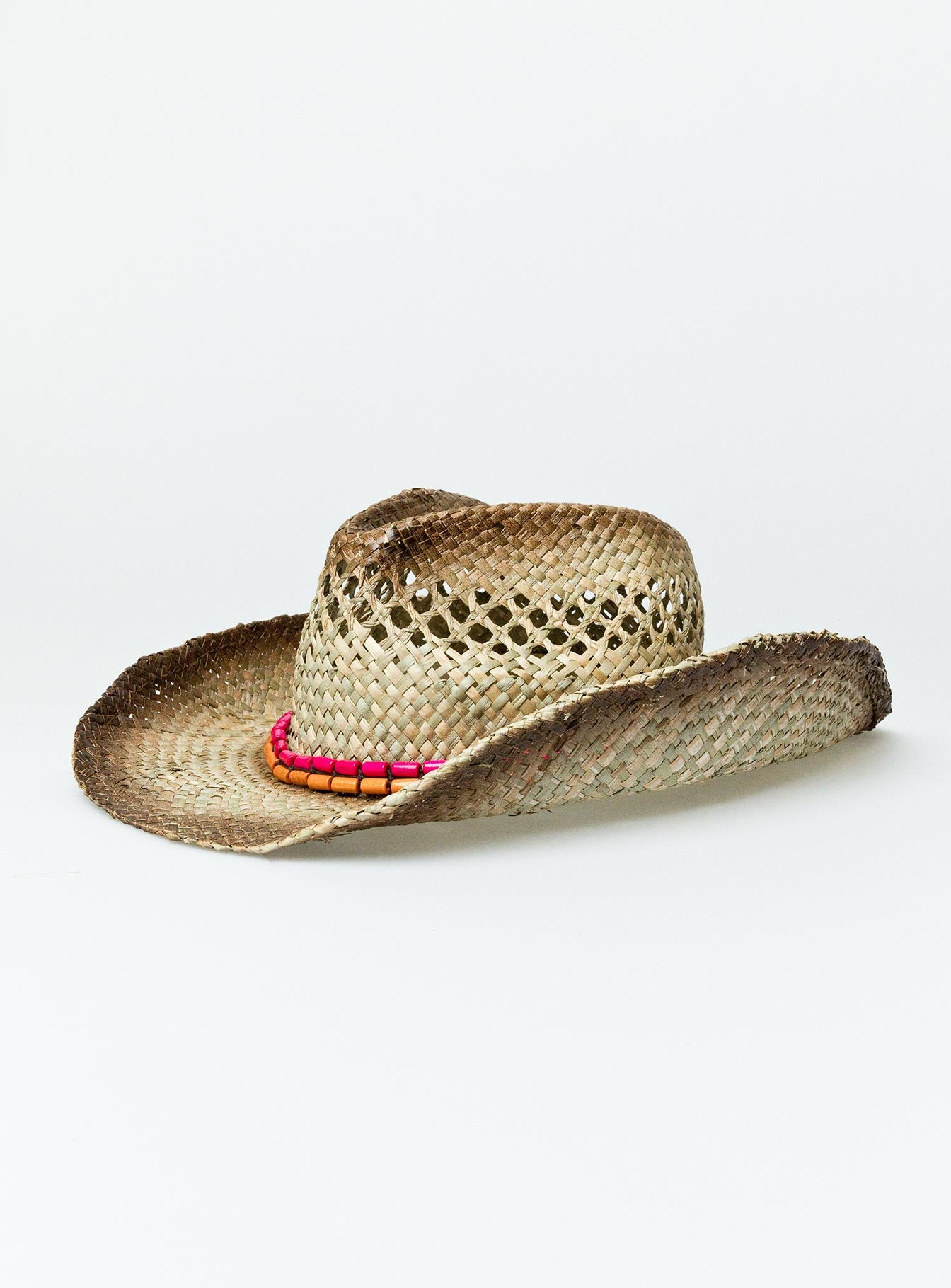 Hayward Cowboy Hat Brown / Pink - Image 3