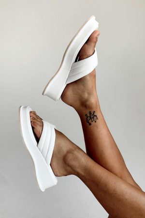Pump It Up Platforms White