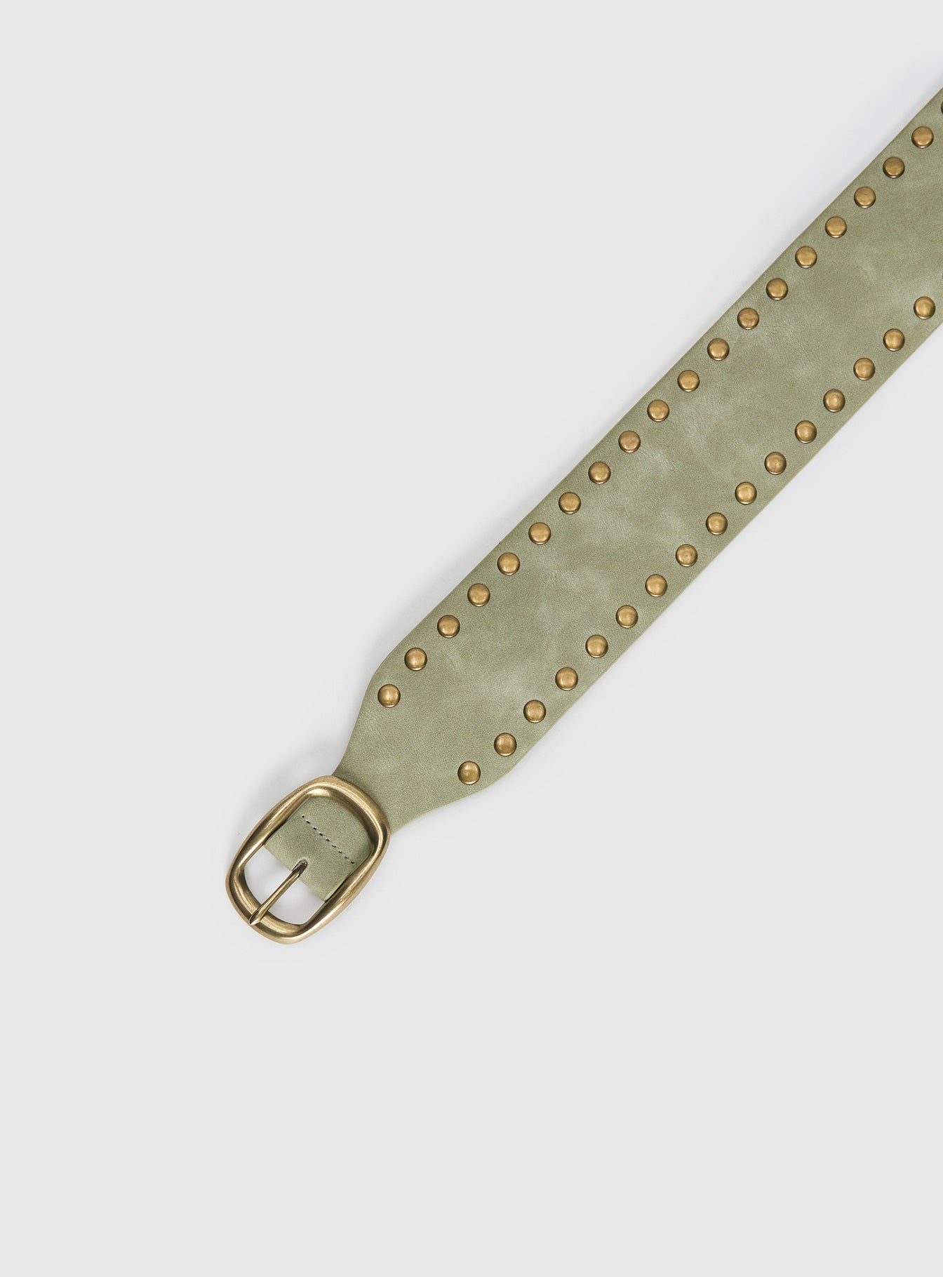 Spheres Stud Belt Sage / Gold - Image 3