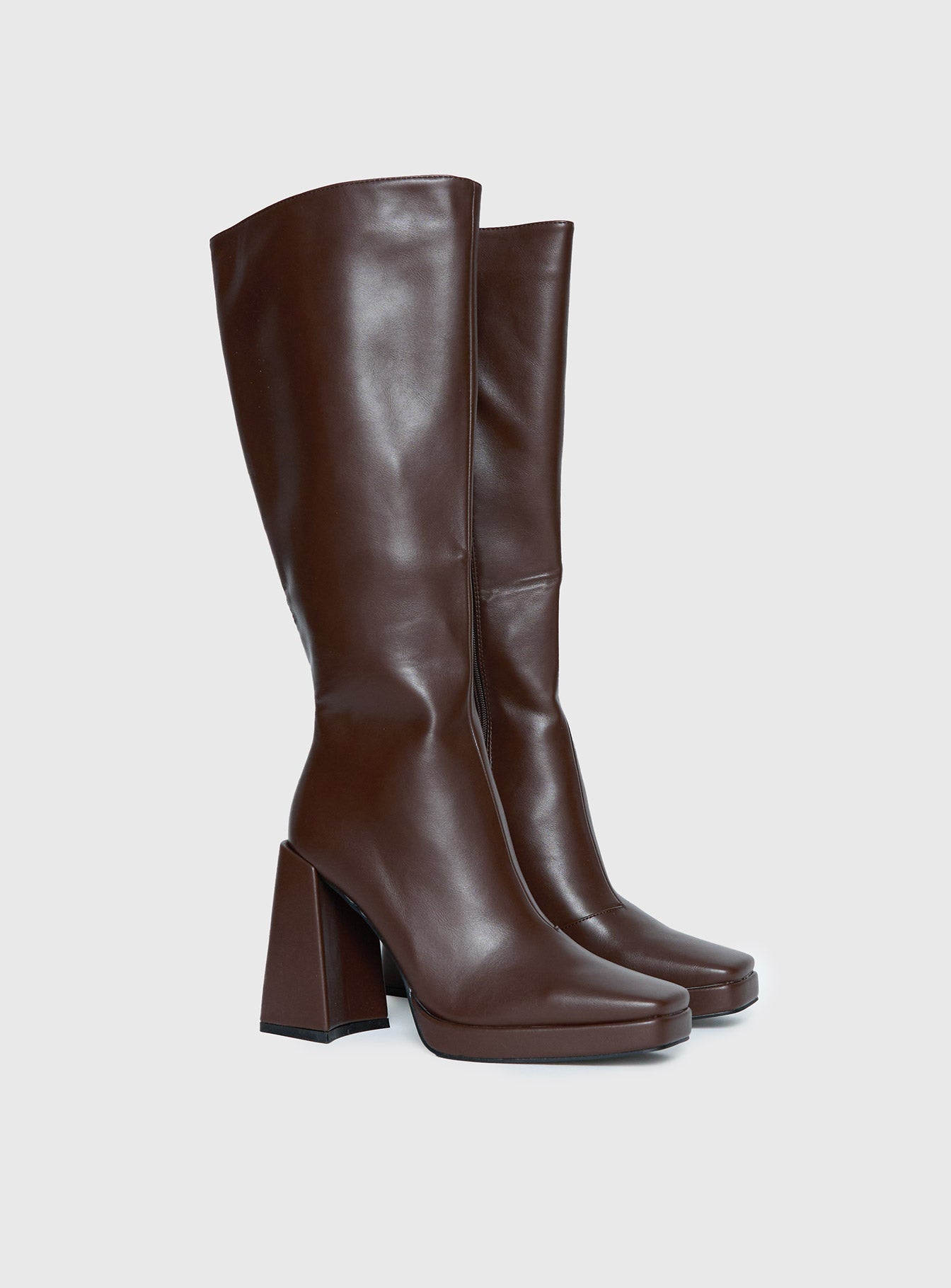 Montgomery Boots Matte Brown - Image 2