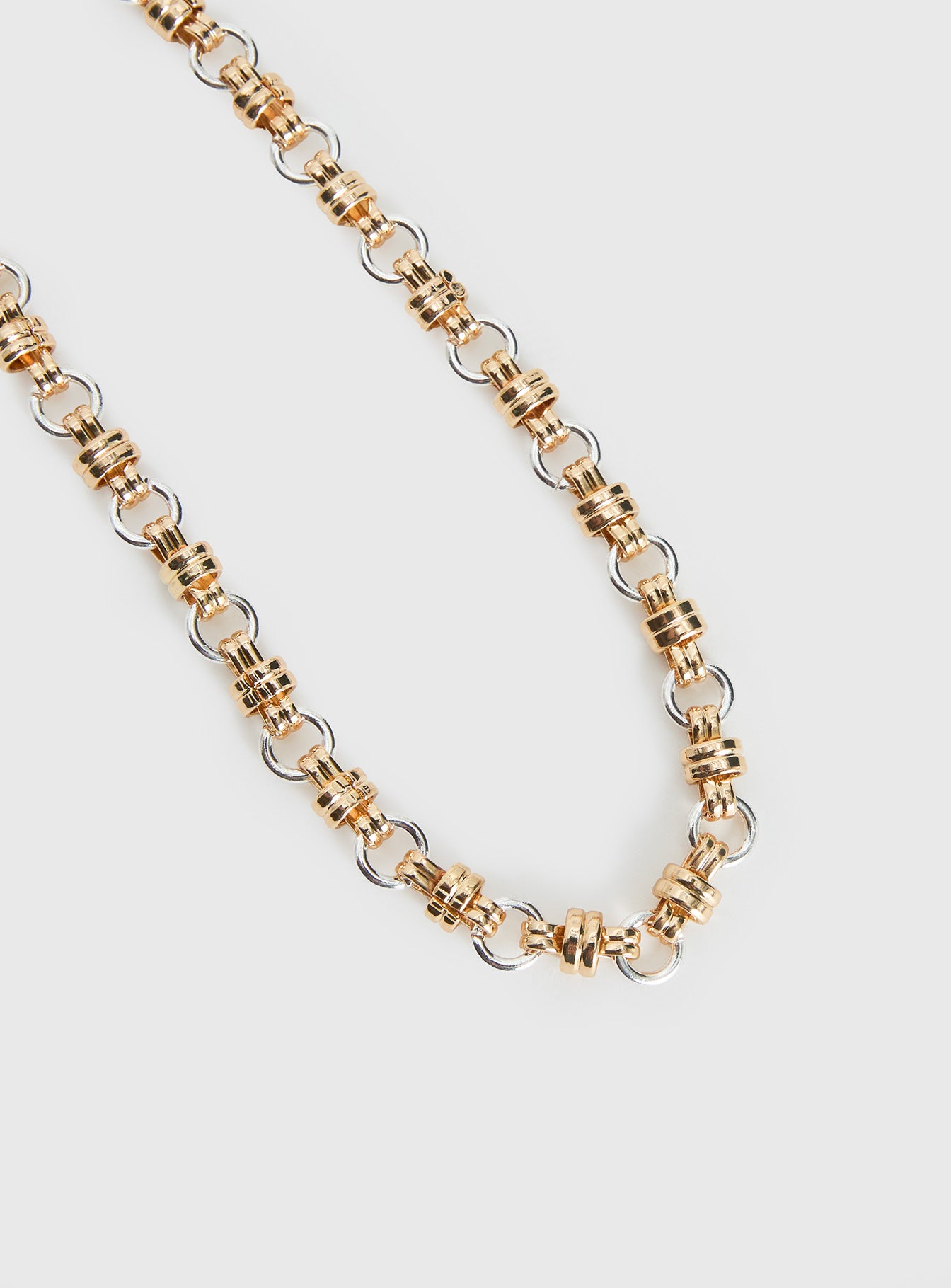 Annalie Linked Necklace Gold / Silver - Image 3