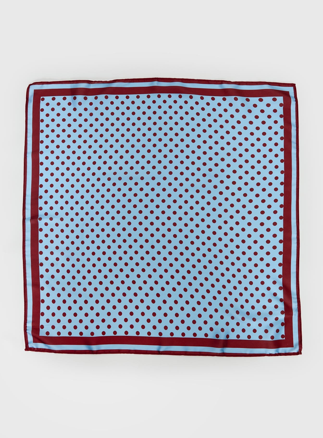 Hyacinthe Scarf Blue Polka - Image 3