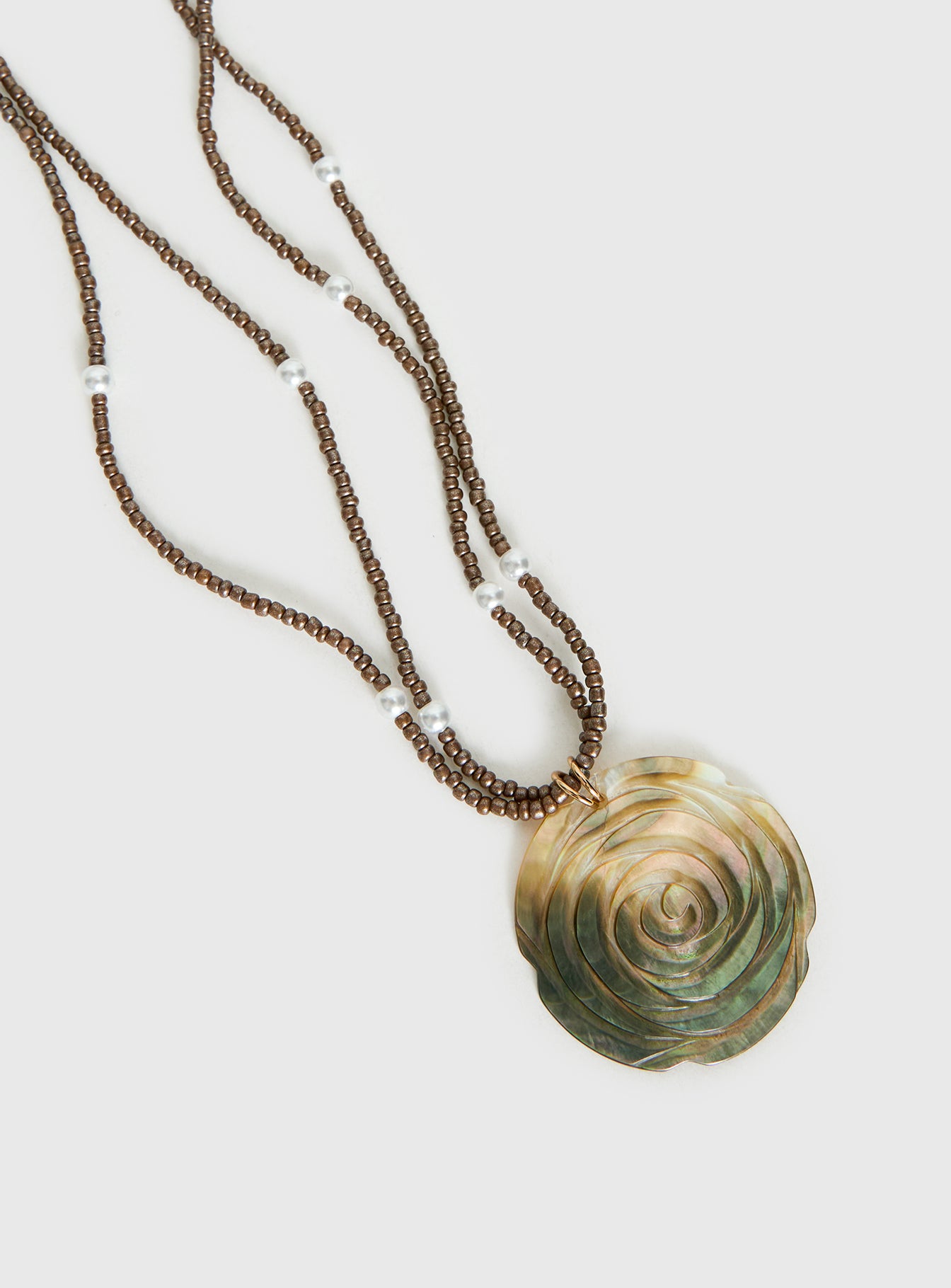 Light Of Day Pendant Necklace Green - Image 3
