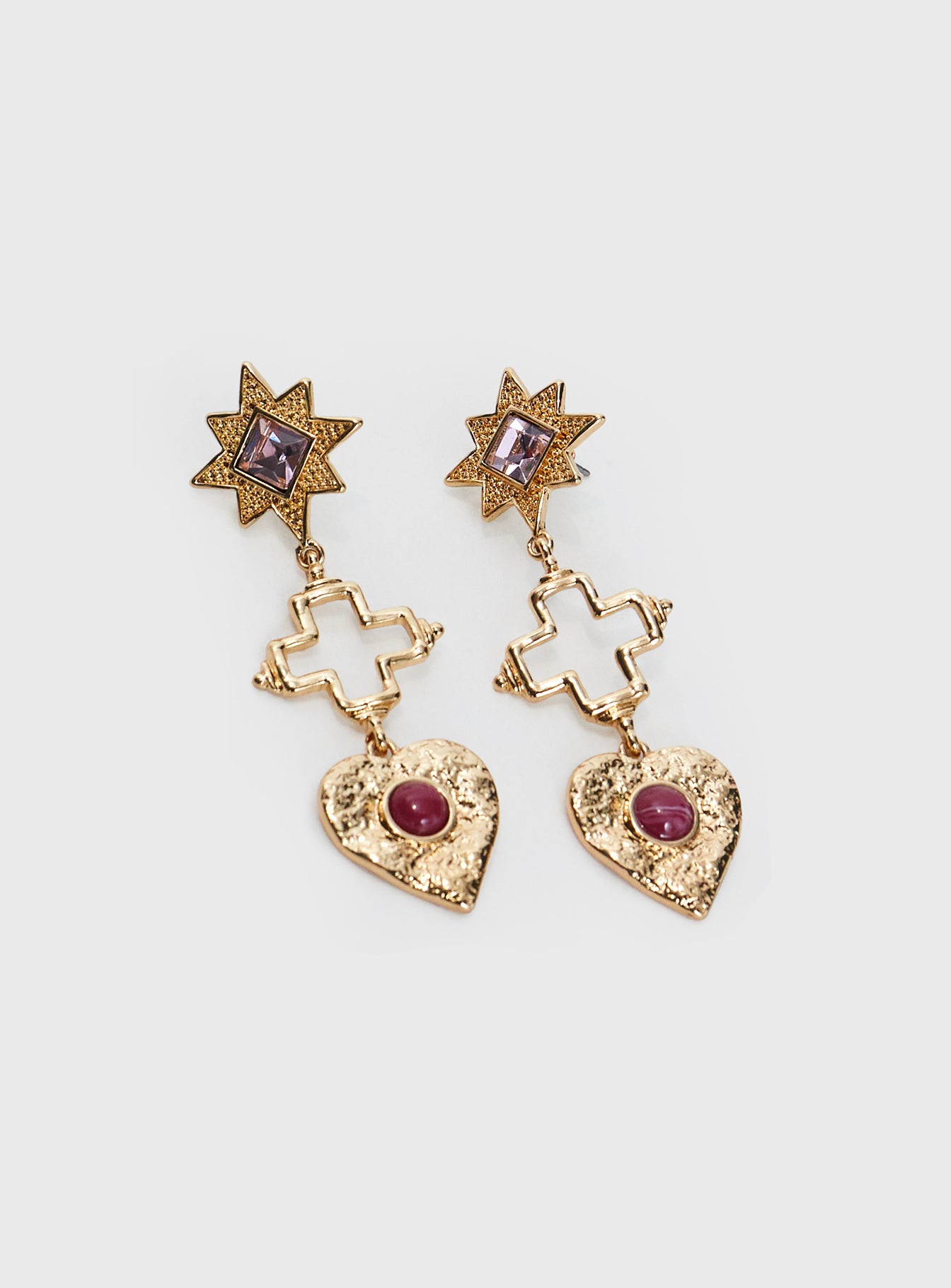 Capulet Earrings Gold - Image 3