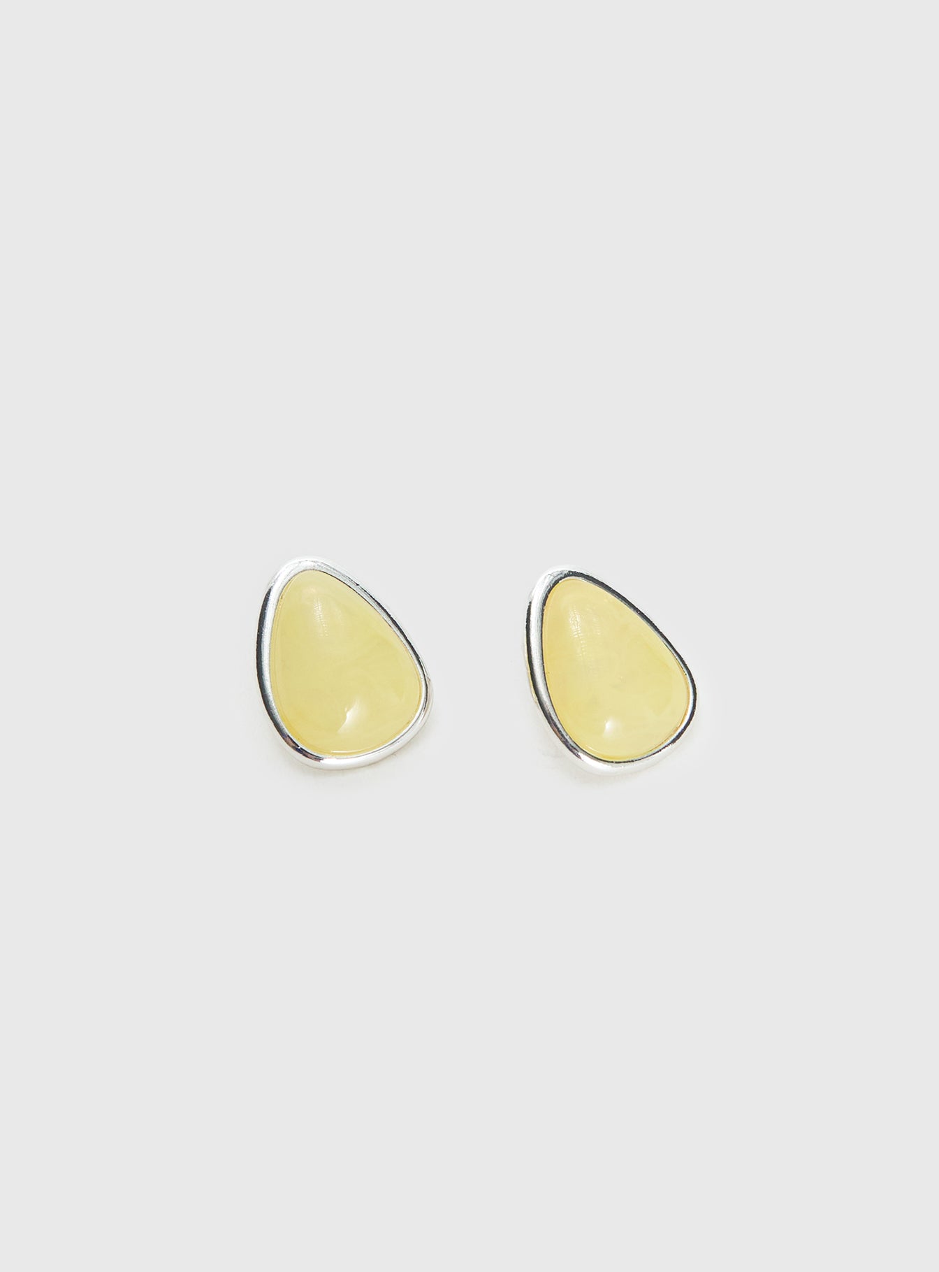 Vanita Earrings Silver / Yellow - Image 3