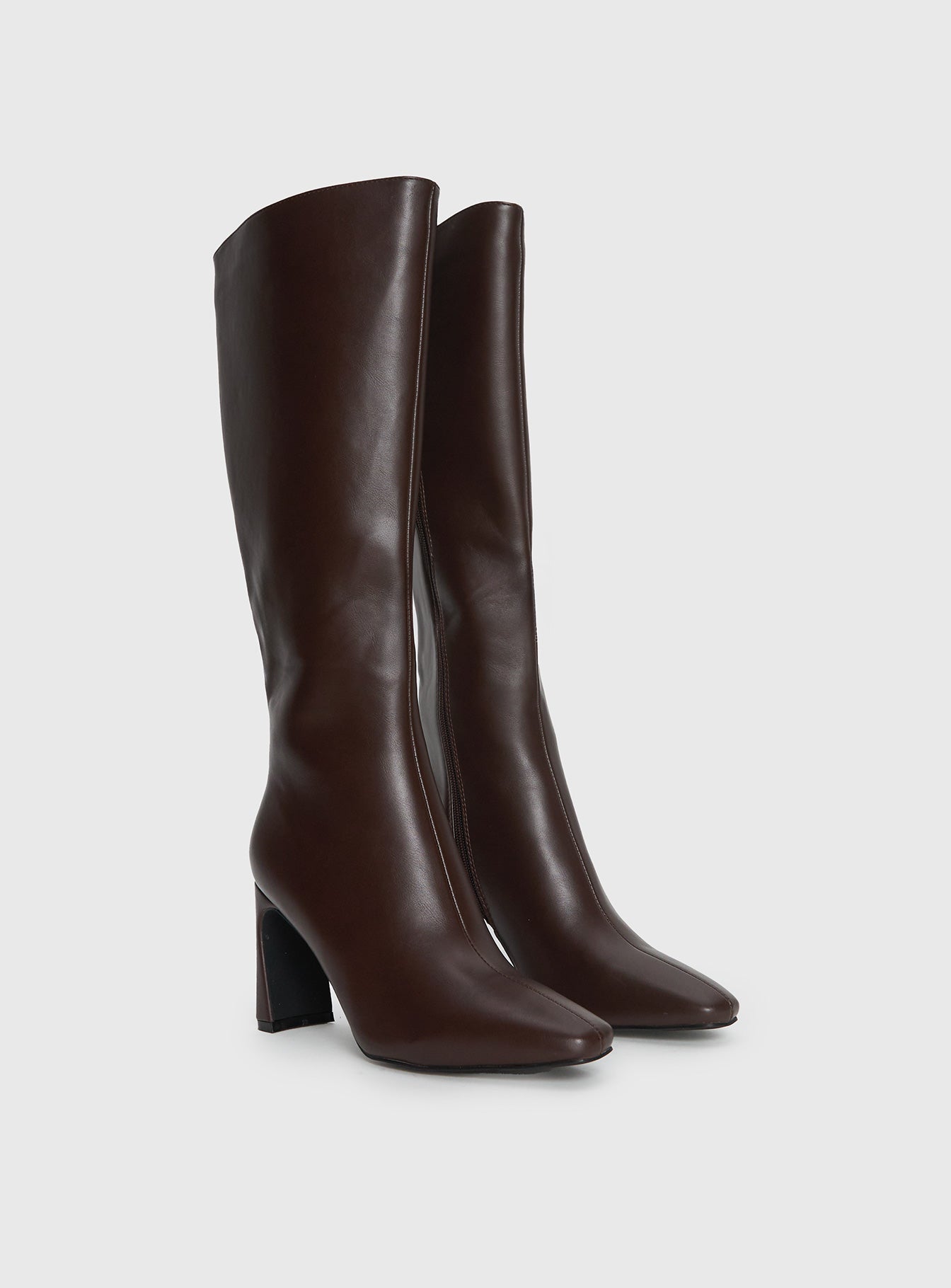 Sawyer Knee High Boots Brown - Image 2