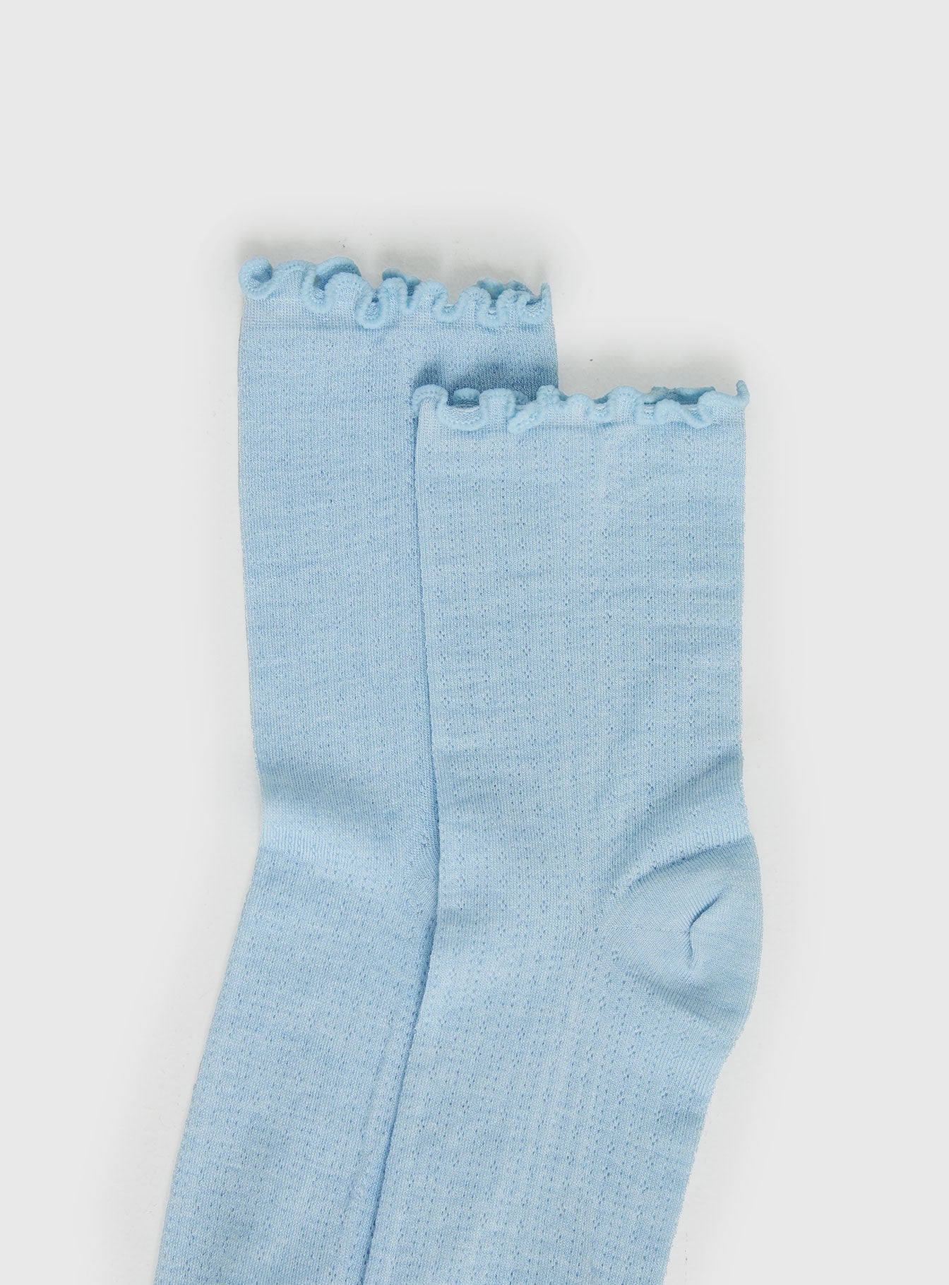 Daania Frill Socks Blue - Image 3