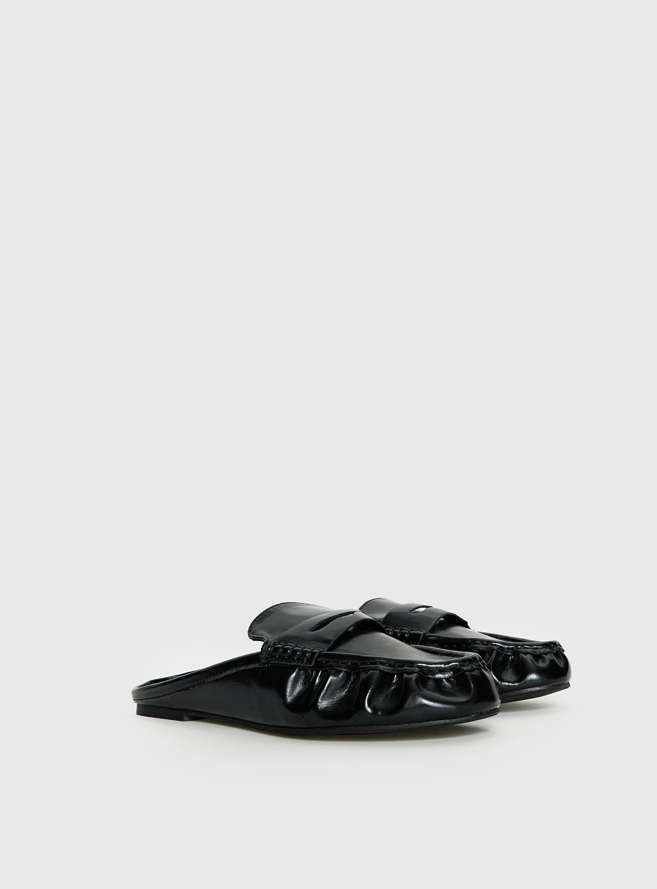 Hot Row Flat Loafers Black - Image 2