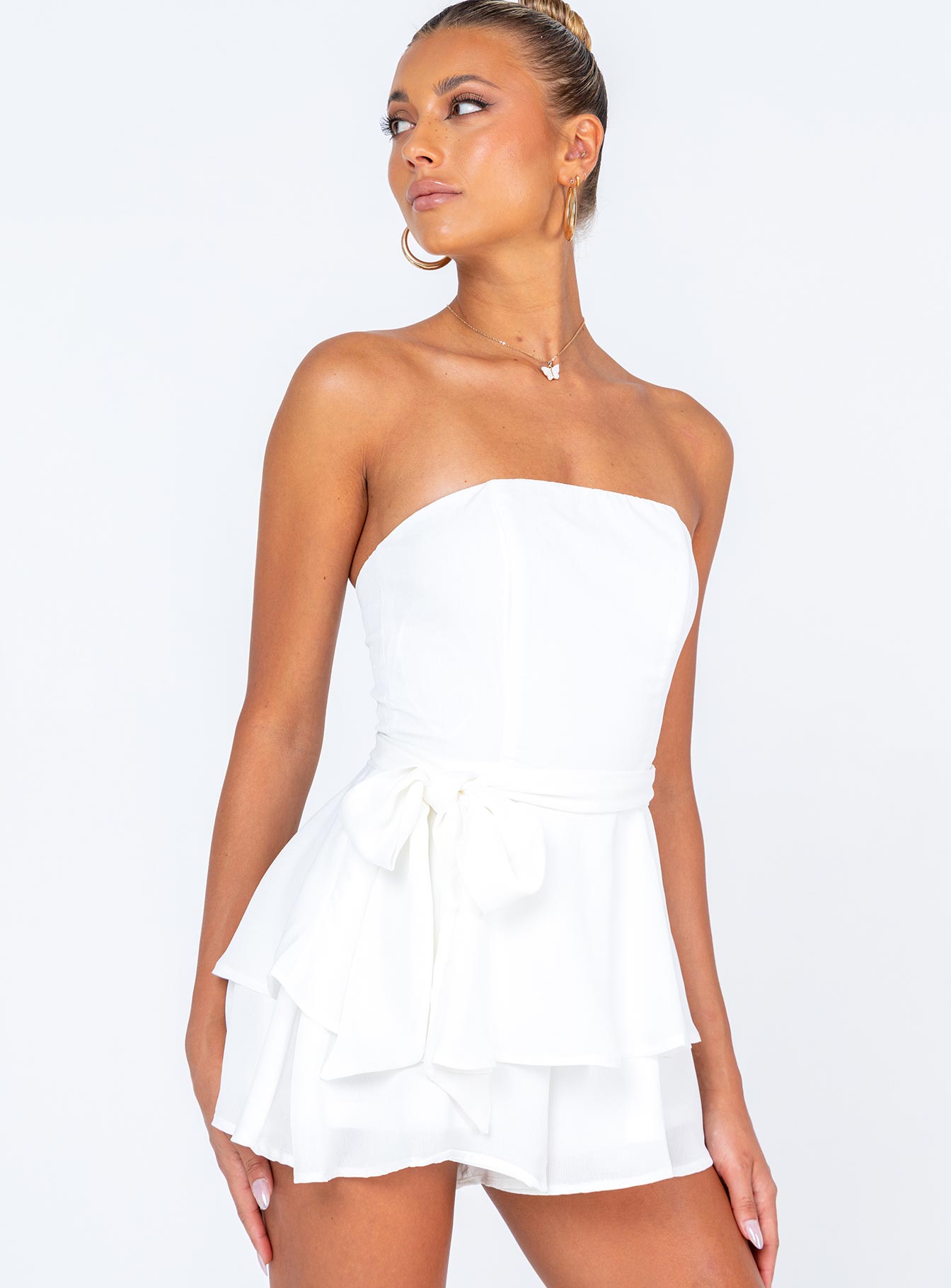 The Rolla Romper White - Image 4