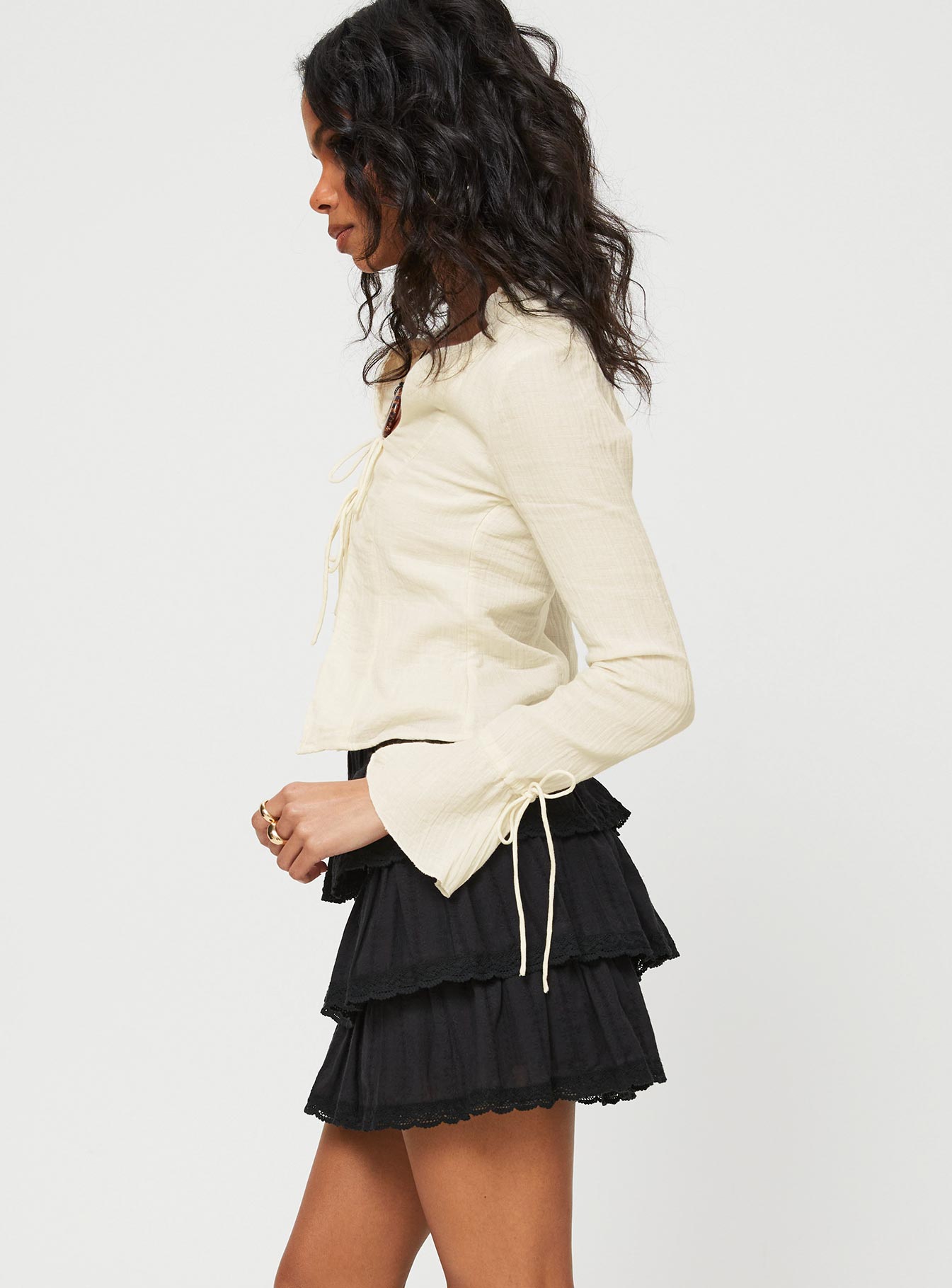 Sound Check Mini Skirt Black - Image 4