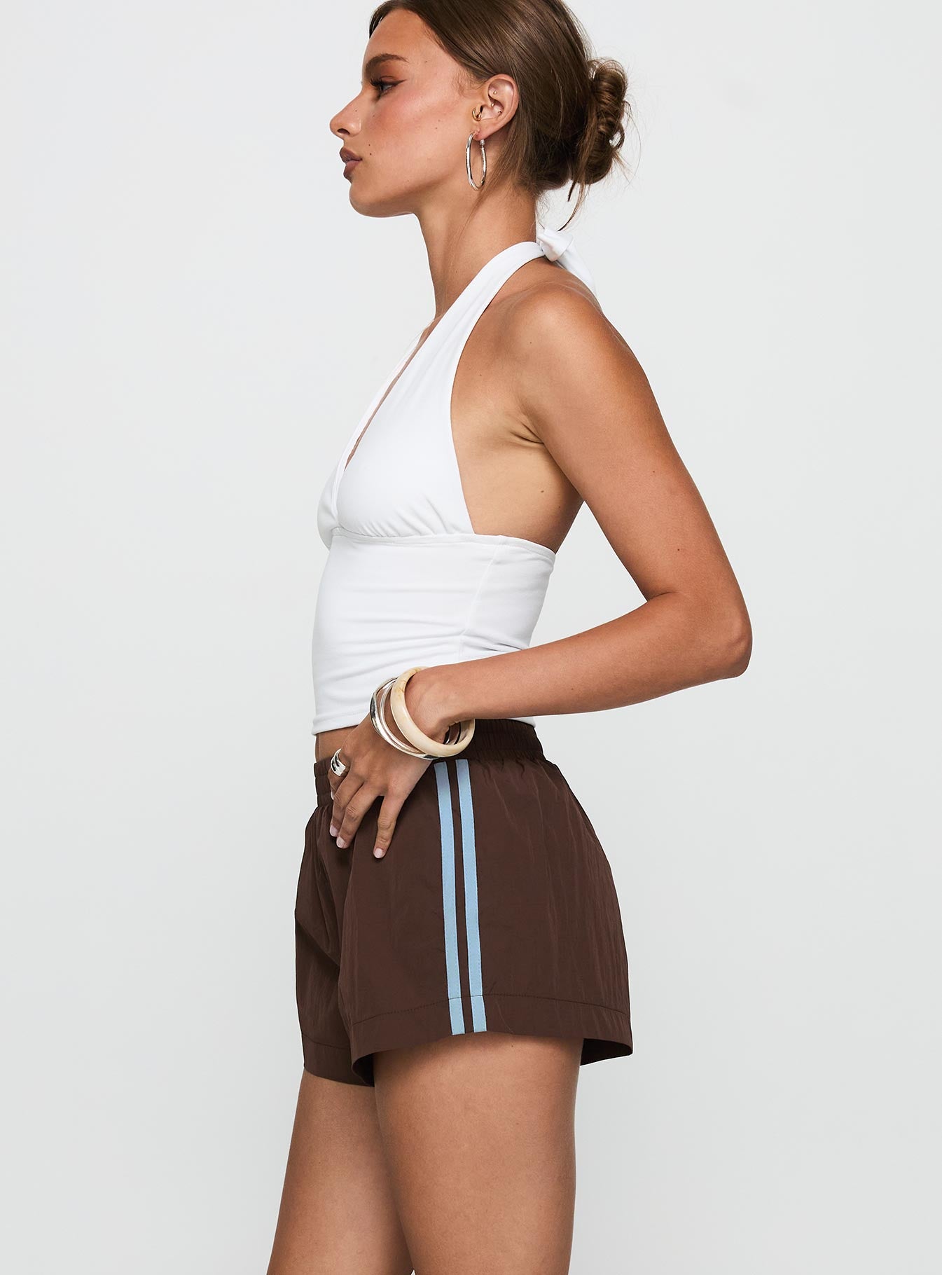 Borderline Track Short Brown / Blue - Image 4