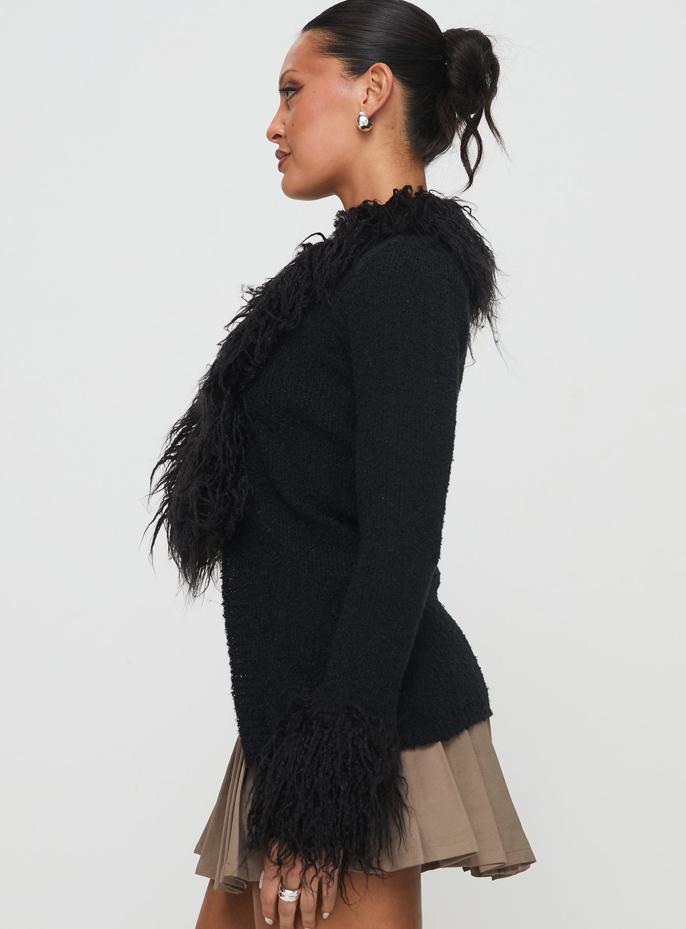 Sistine Cardigan Black - Image 4
