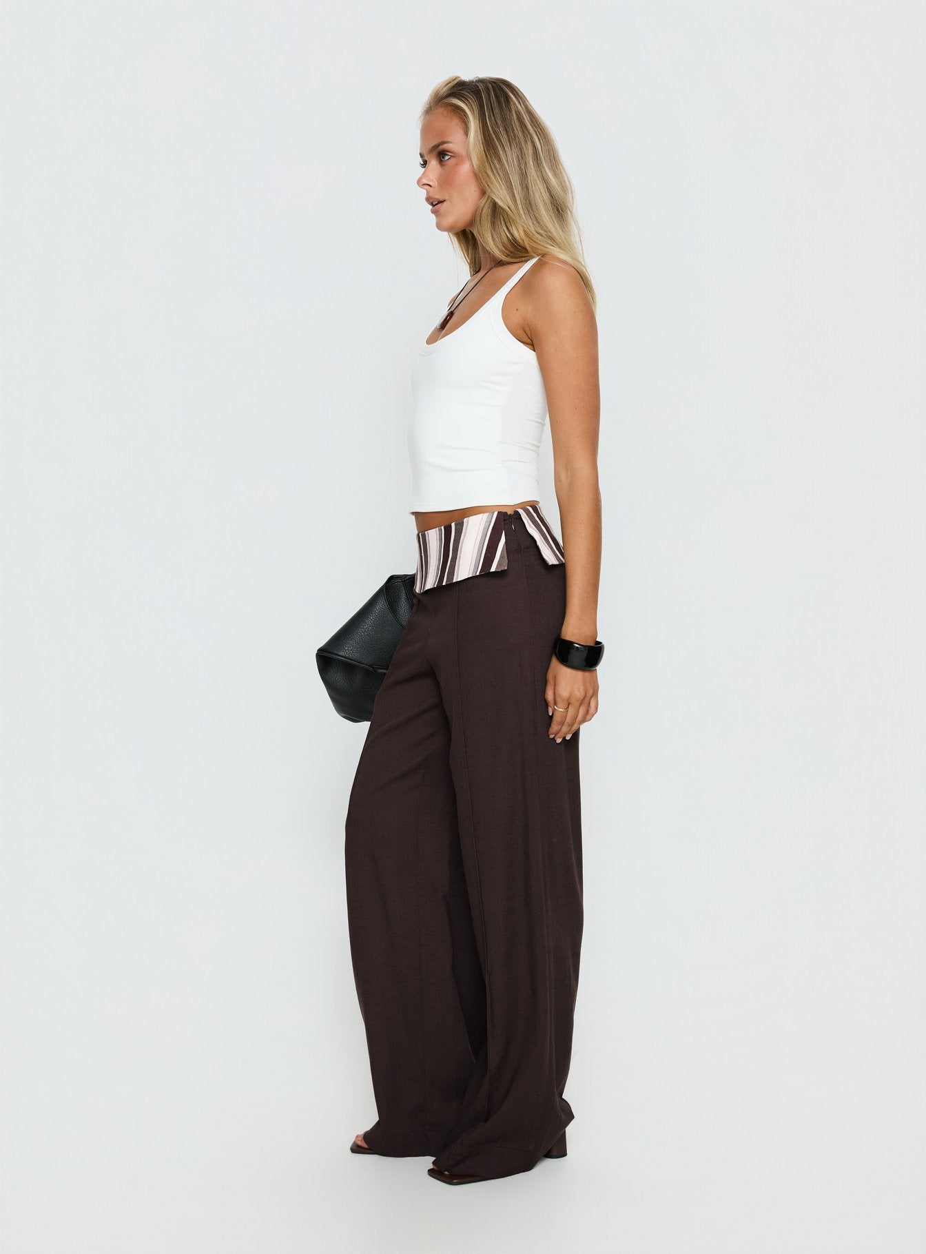 Quenlin Folded Straight Leg Pant Multi - Image 4