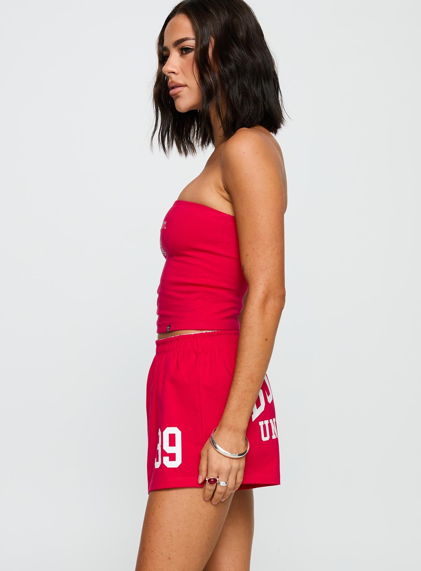 Boston University Soffee Shorts Red - Image 4